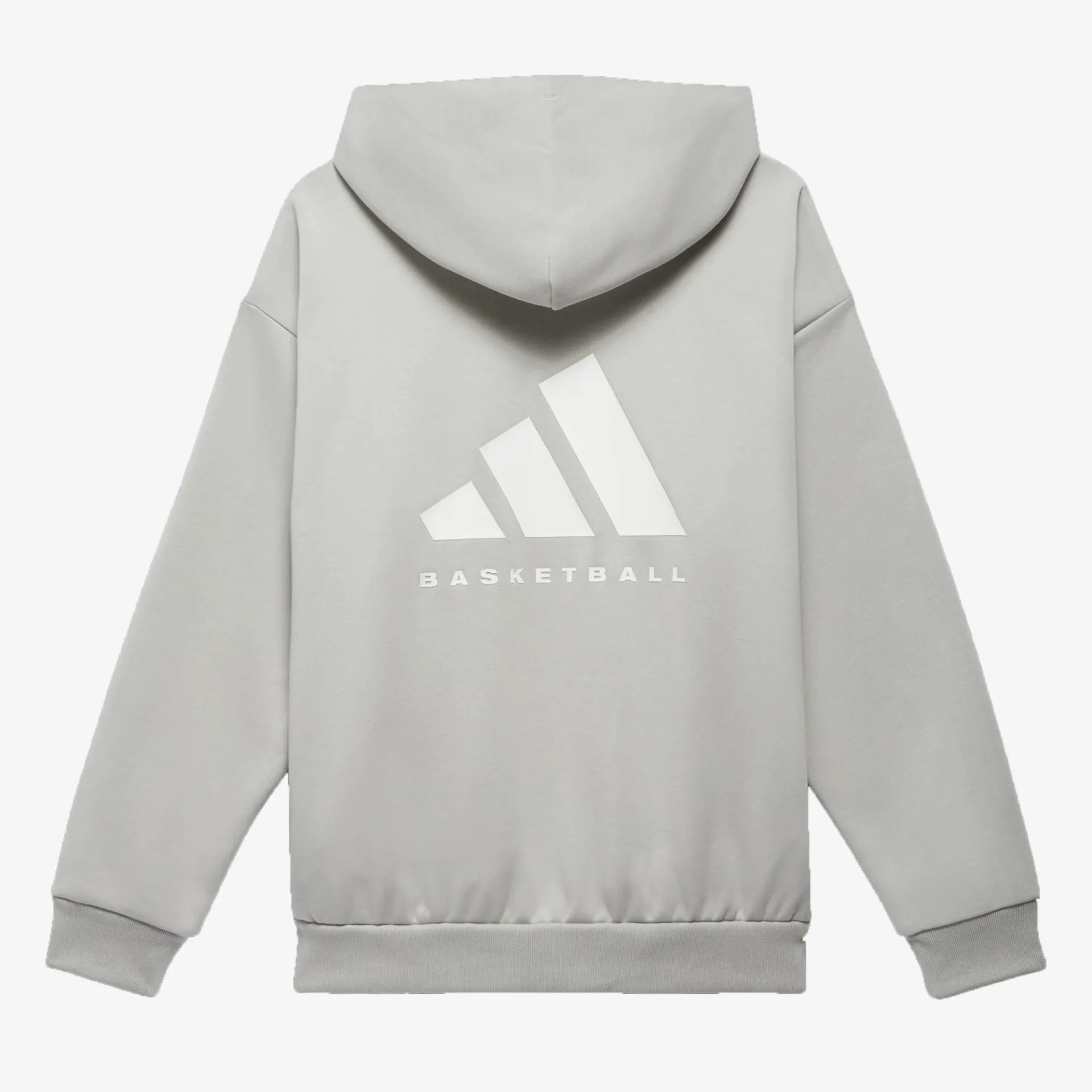 Adidas | BASKETBALL HOODIE  { METAL GREY