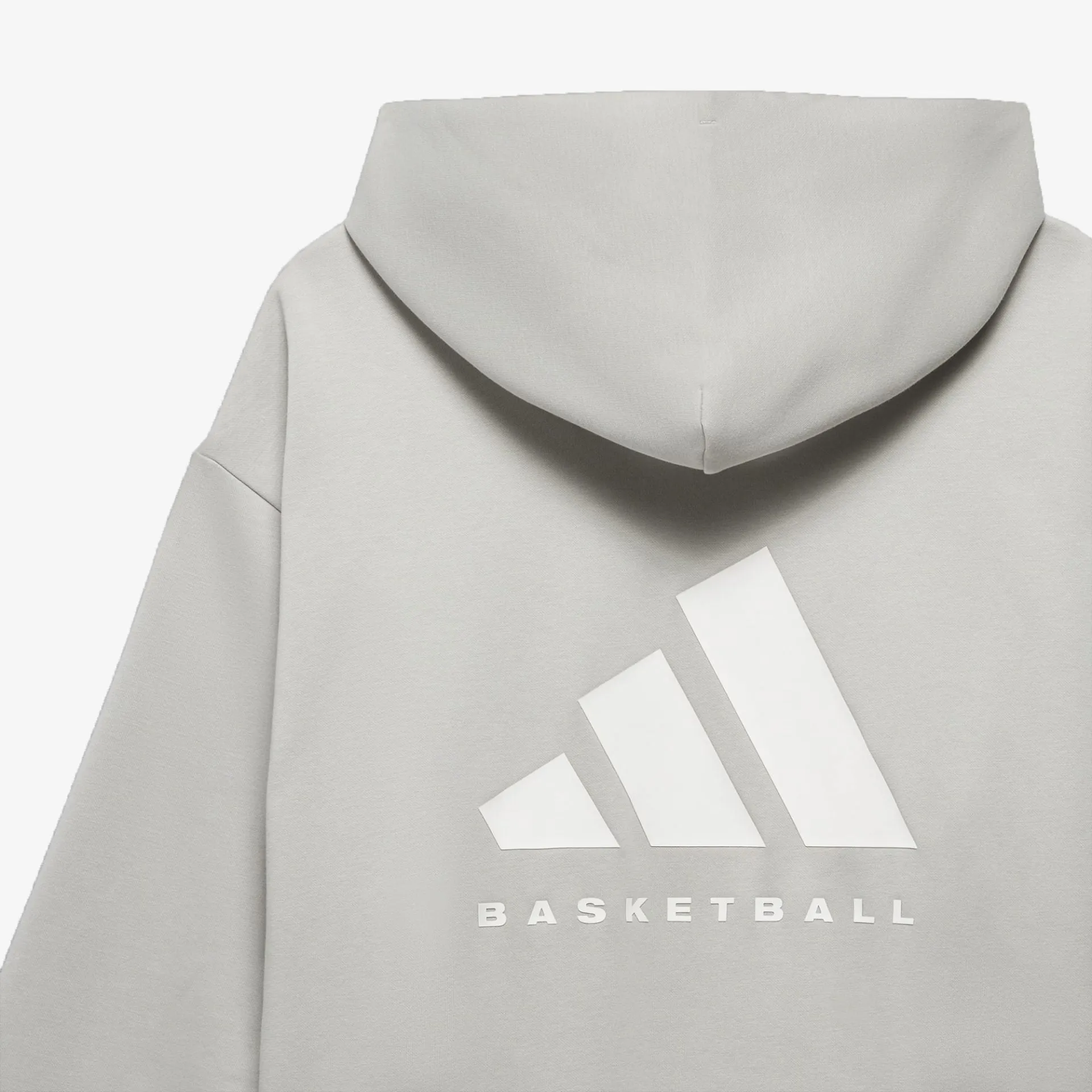 Adidas | BASKETBALL HOODIE  { METAL GREY