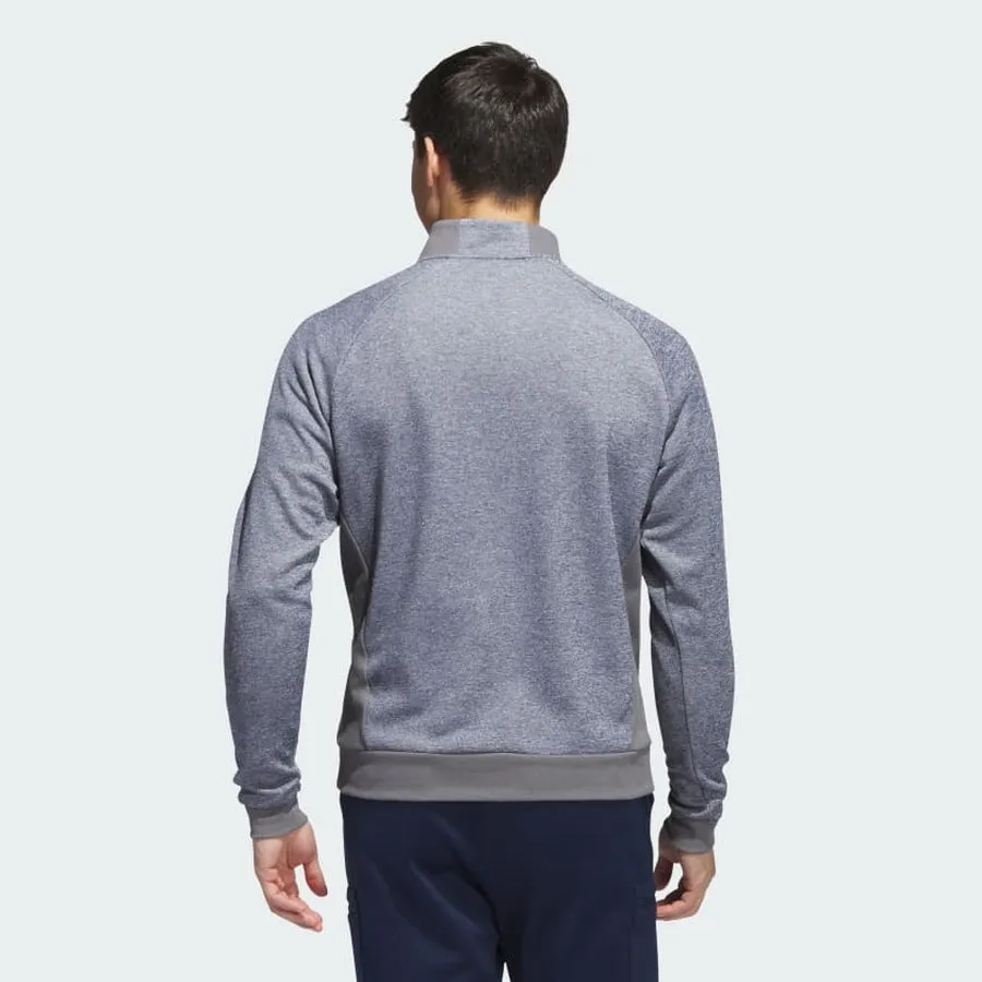 Adidas Men's Golf DWR Quarter-Zip Pullover - Navy