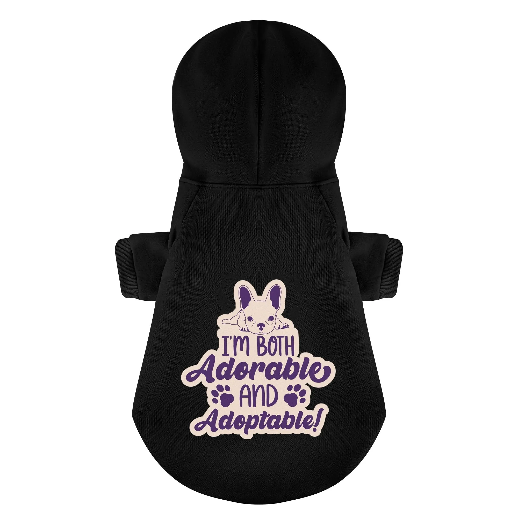 Adorable - Personalized French Bulldog Hoodies with Funny Quotes – Stylish, Cozy, and Premium 100% Cotton