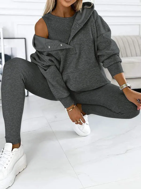 Aleyna™  Comfortable  Hoodie Set