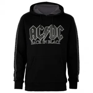 Amplified Mens AC/DC Fleece Taped Hoodie