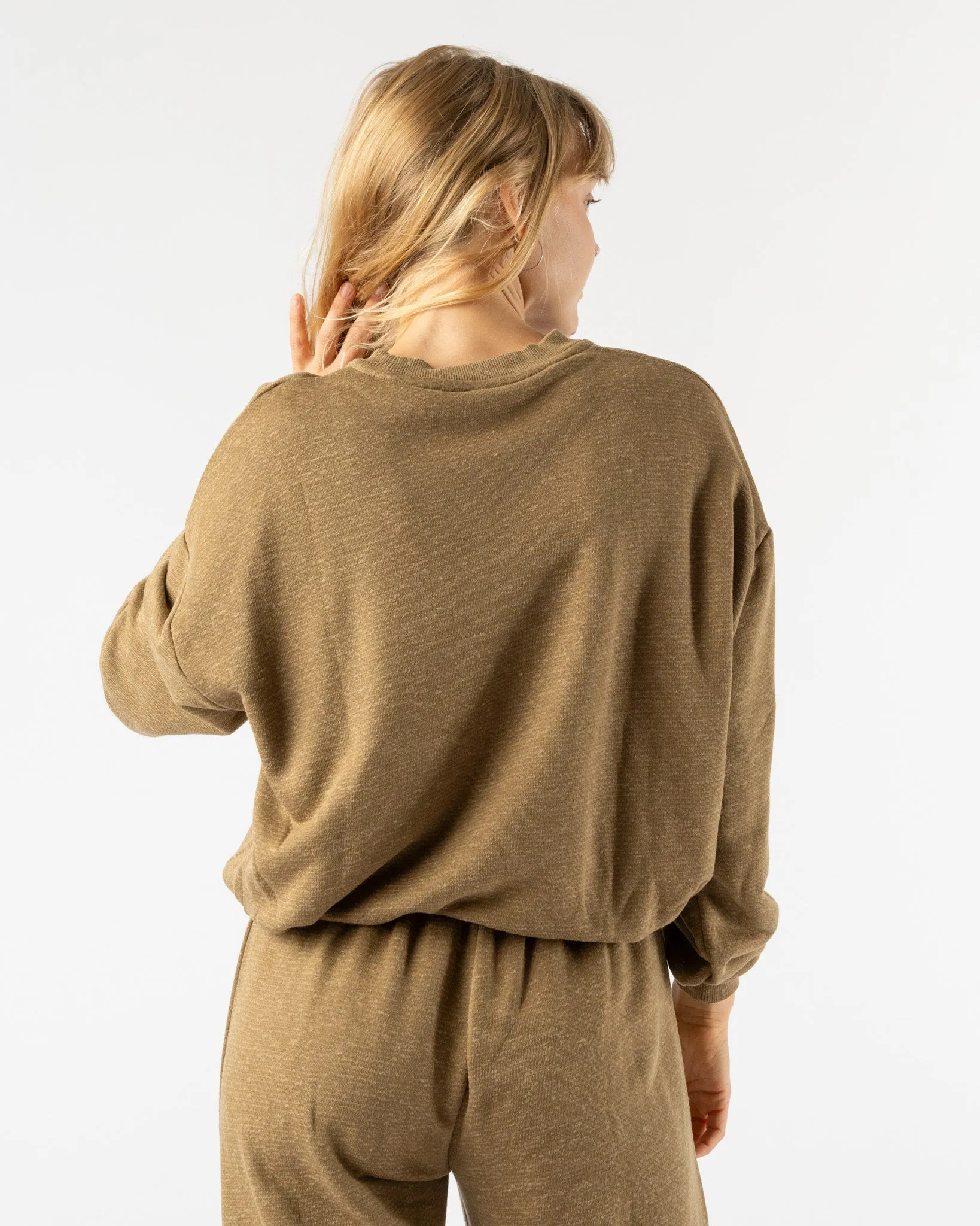 Baserange Rim Sweatshirt in Stome Green