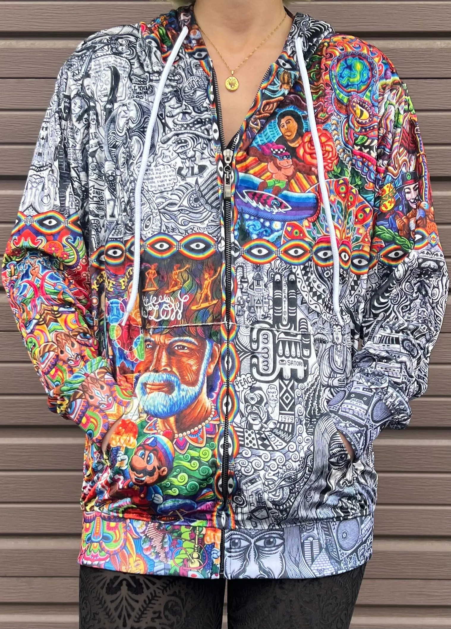 Chris Dyer - "Chaos Culture Jam" - Zip Up Hoodie