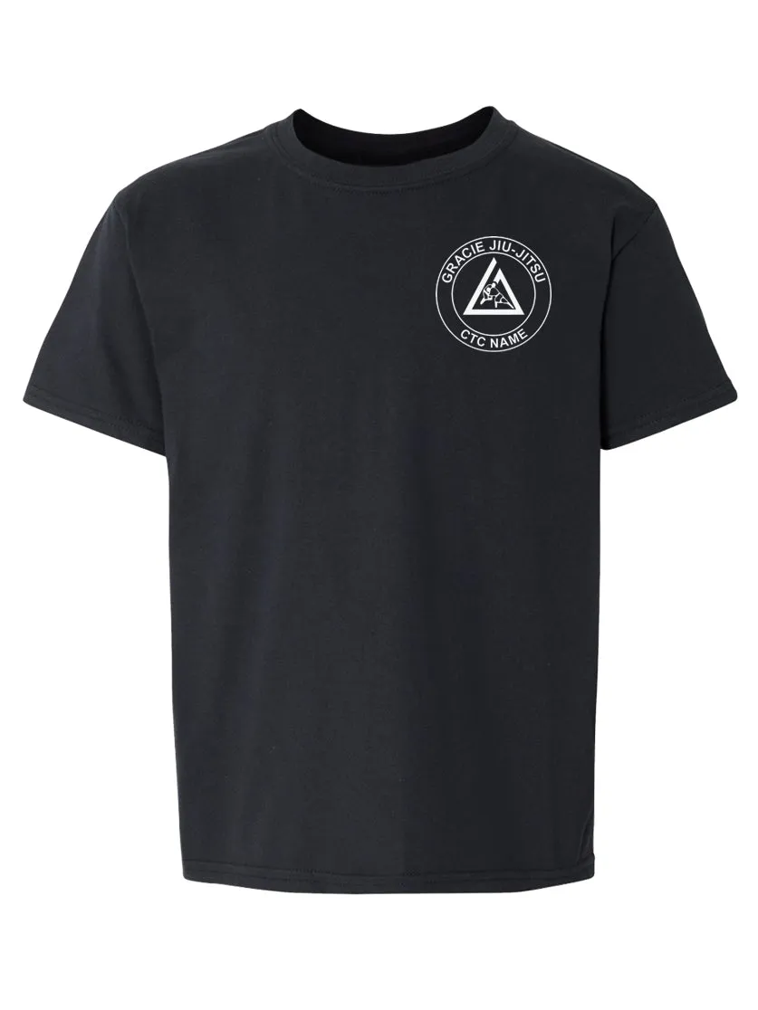 CTC Classic Gracie Jiu-Jitsu Tee Black (Kids)