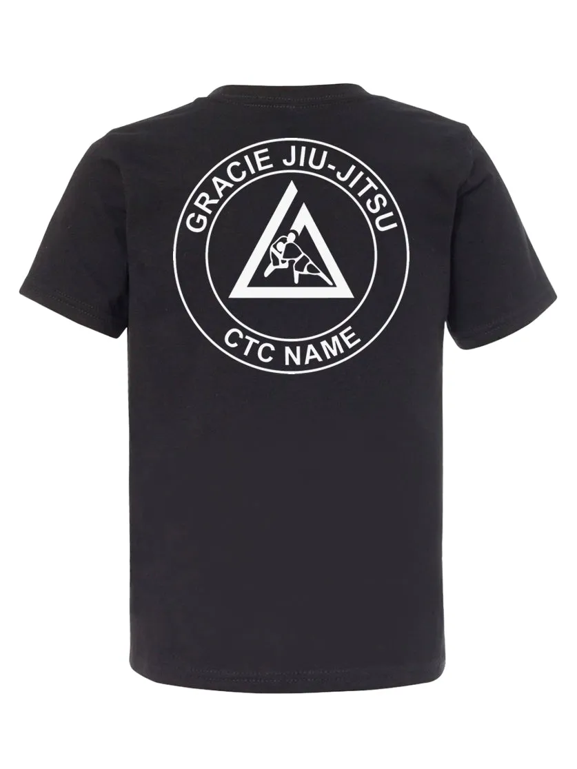 CTC Classic Gracie Jiu-Jitsu Tee Black (Kids)