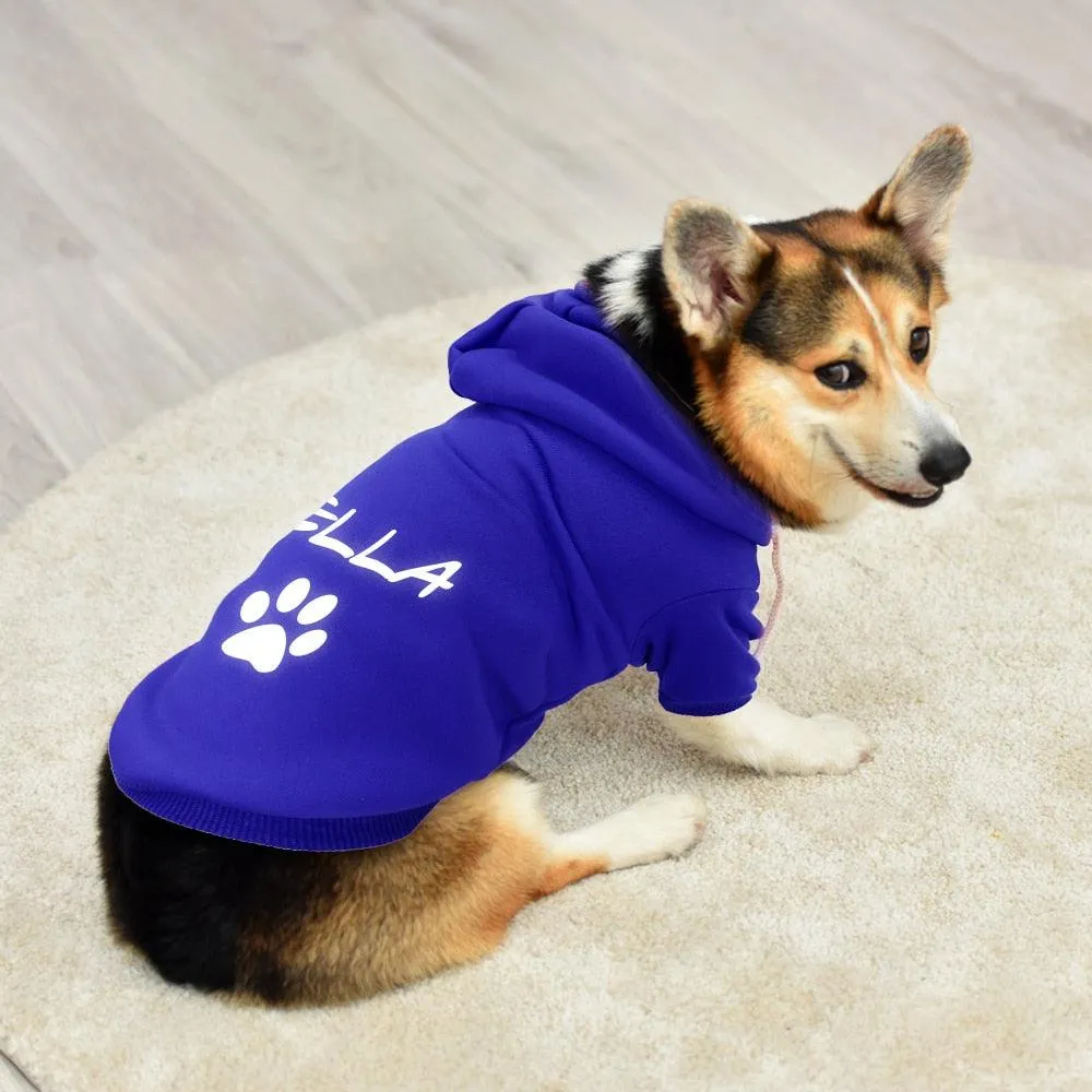 Customize Pet Hoodie Clothing