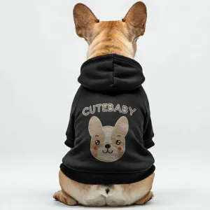 CUTEBABY - Personalized French Bulldog Hoodies with Funny Quotes – Stylish, Cozy, and Premium 100% Cotton