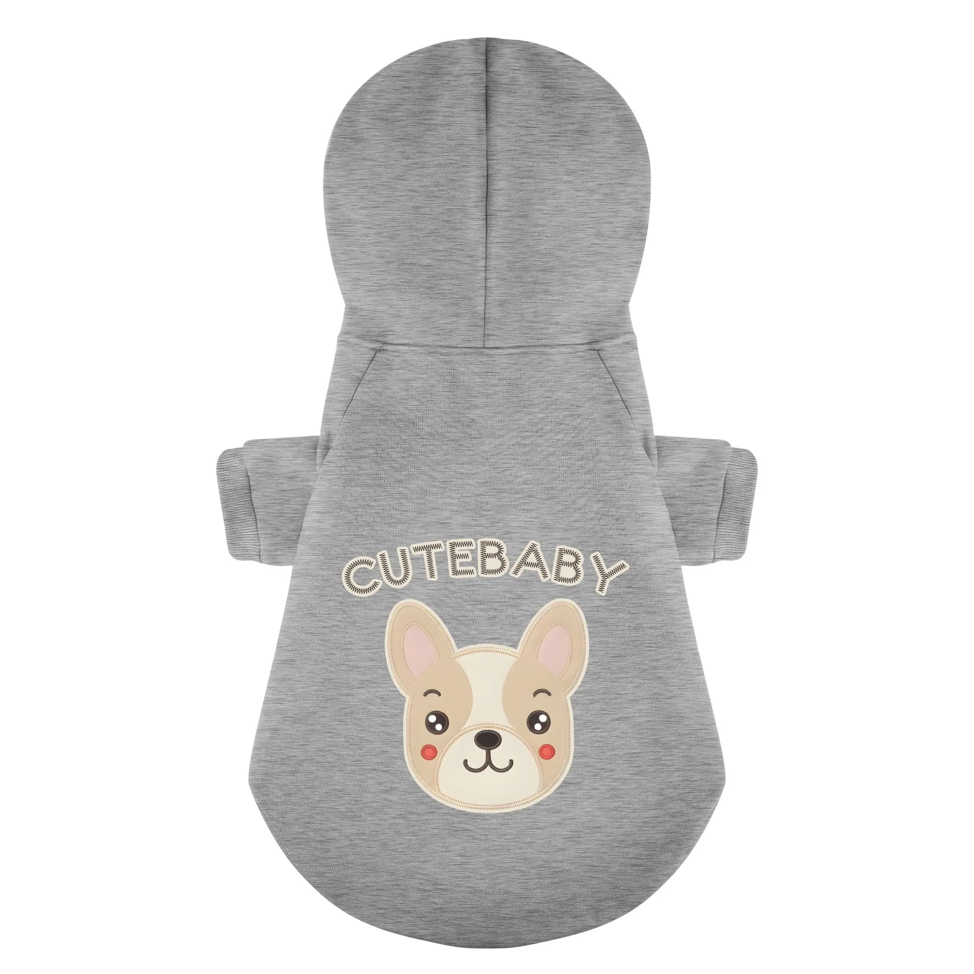 CUTEBABY - Personalized French Bulldog Hoodies with Funny Quotes – Stylish, Cozy, and Premium 100% Cotton