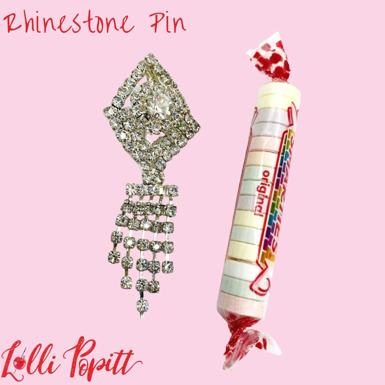 Dazzling Rhinestone Pin