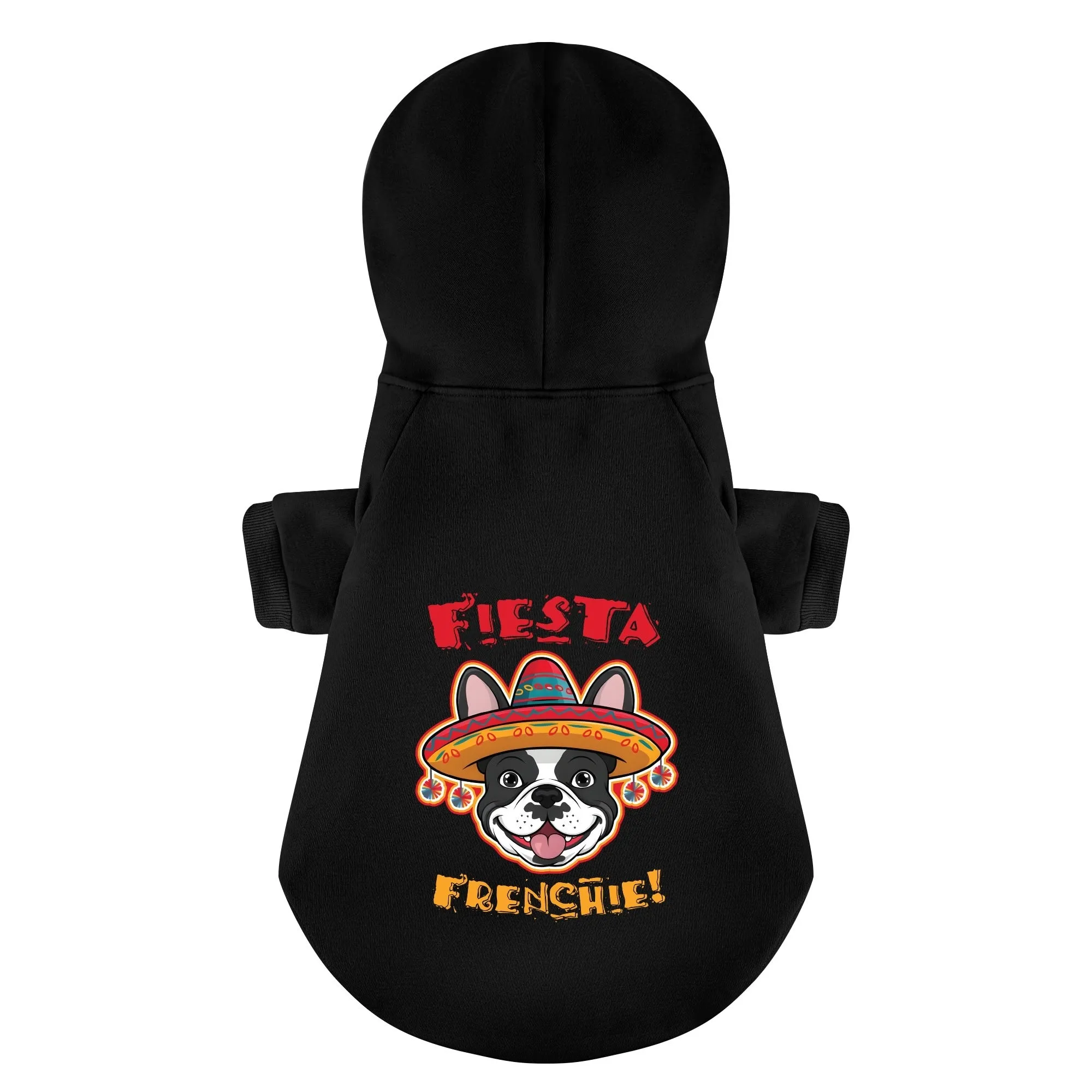 Fiesta Frenchie! - Personalized French Bulldog Hoodies with Funny Quotes – Stylish, Cozy, and Premium 100% Cotton