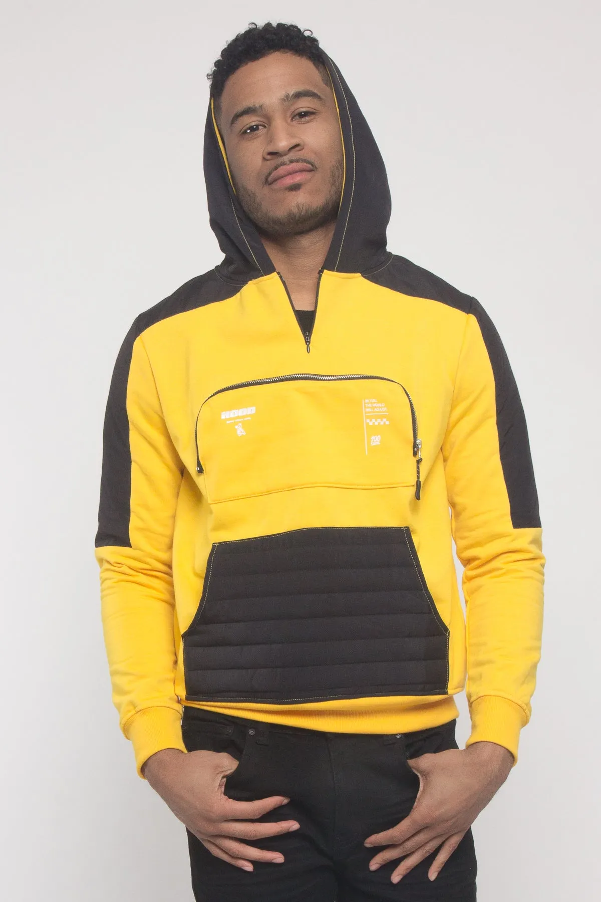 Fleece Kangaroo Pocket Hoodie