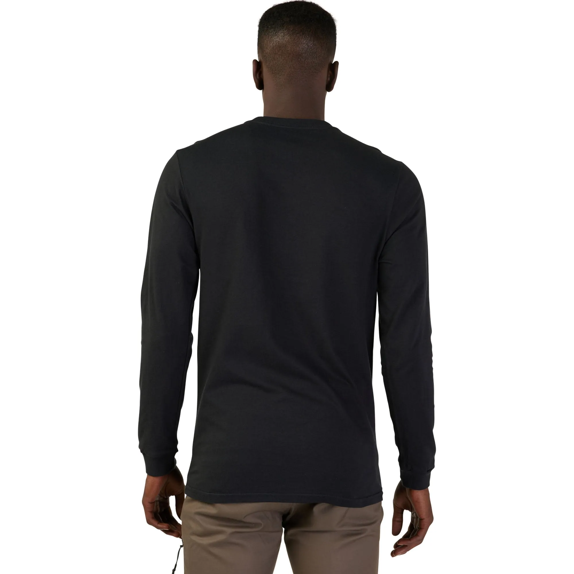 Fox Racing  Mens Cienega Long Sleeve Premium Tee T-Shirt Casual Cotton Black