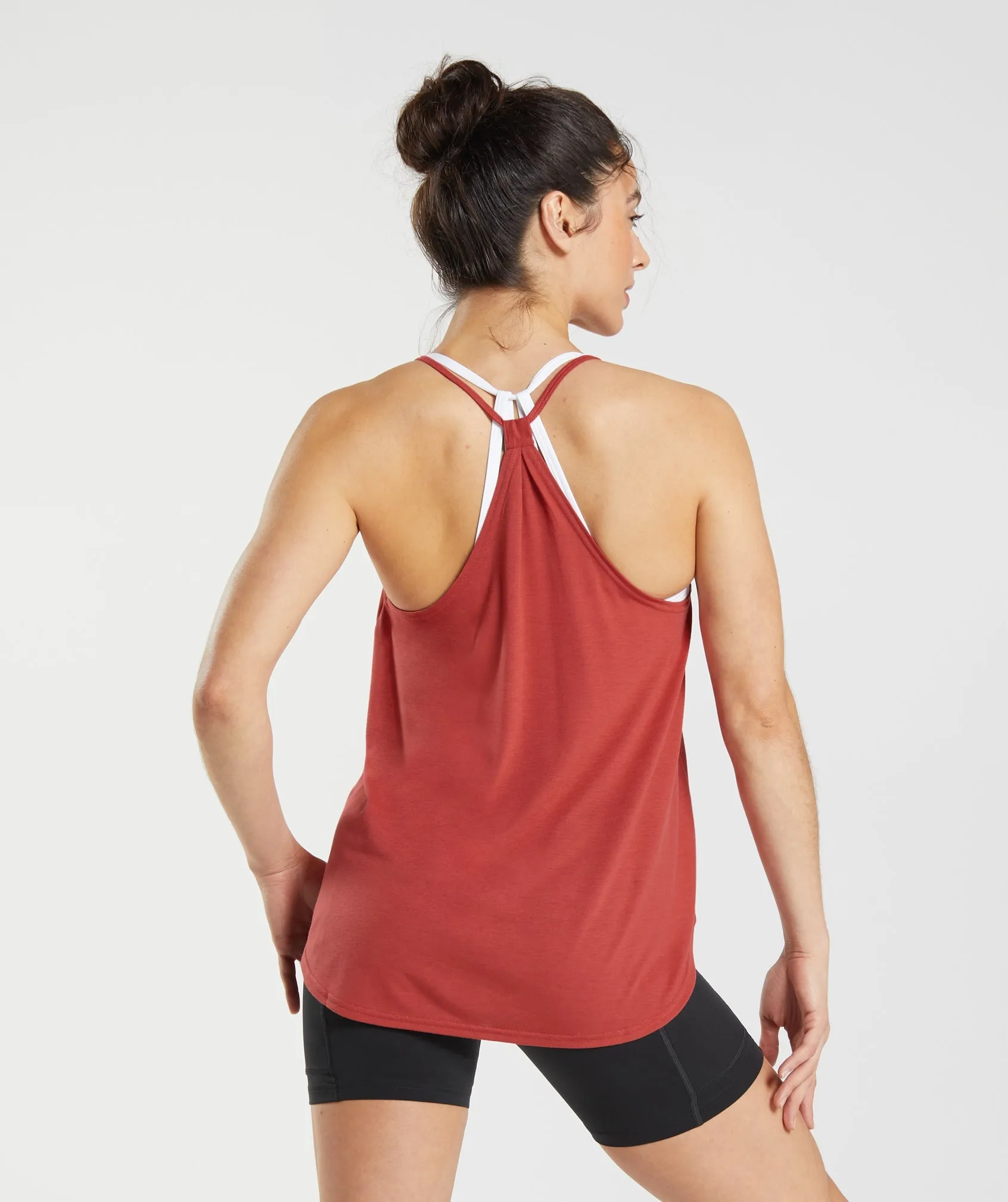 Gymshark Super Soft Tank - Sundried Red