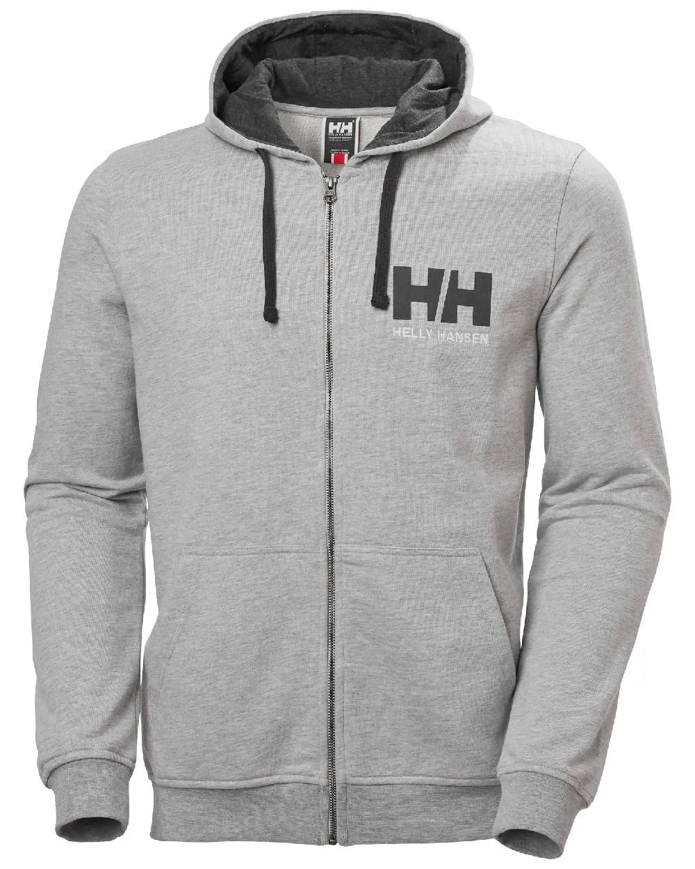 Helly Hansen Mens Full Zip Logo Hoodie