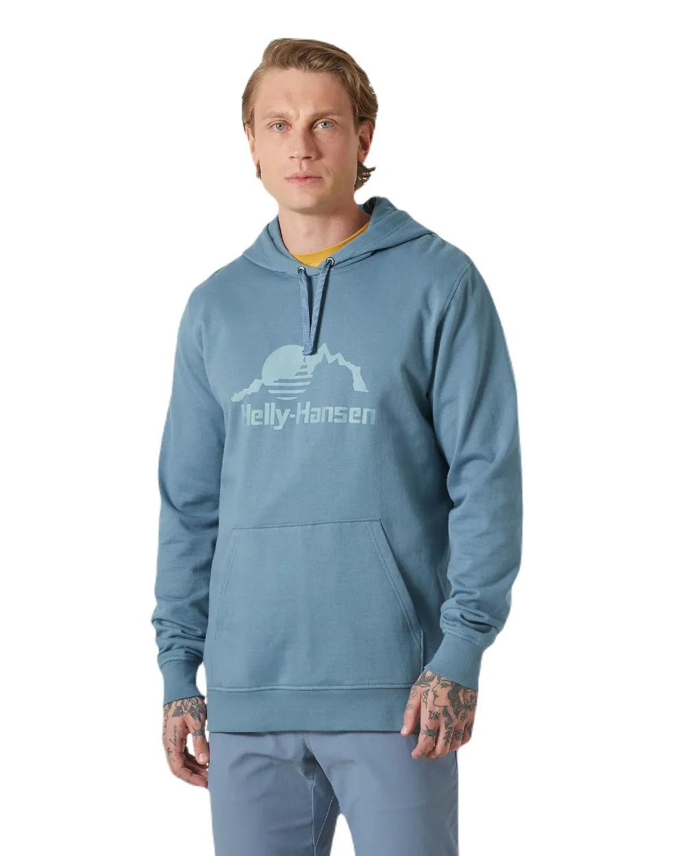 Helly Hansen Mens Nord Graphic Pullover Hoodie