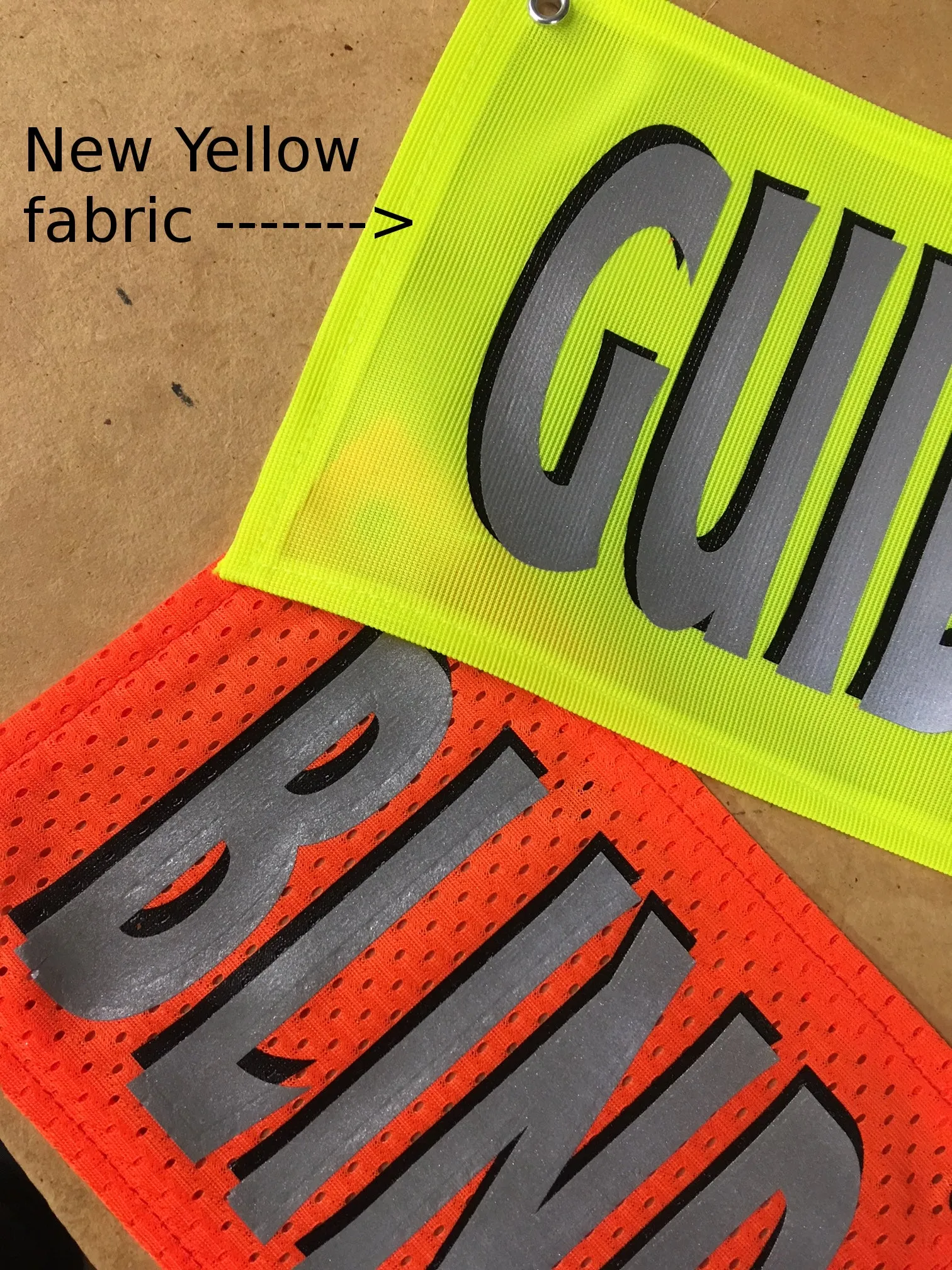 High Vis Reflective Reusable Bib