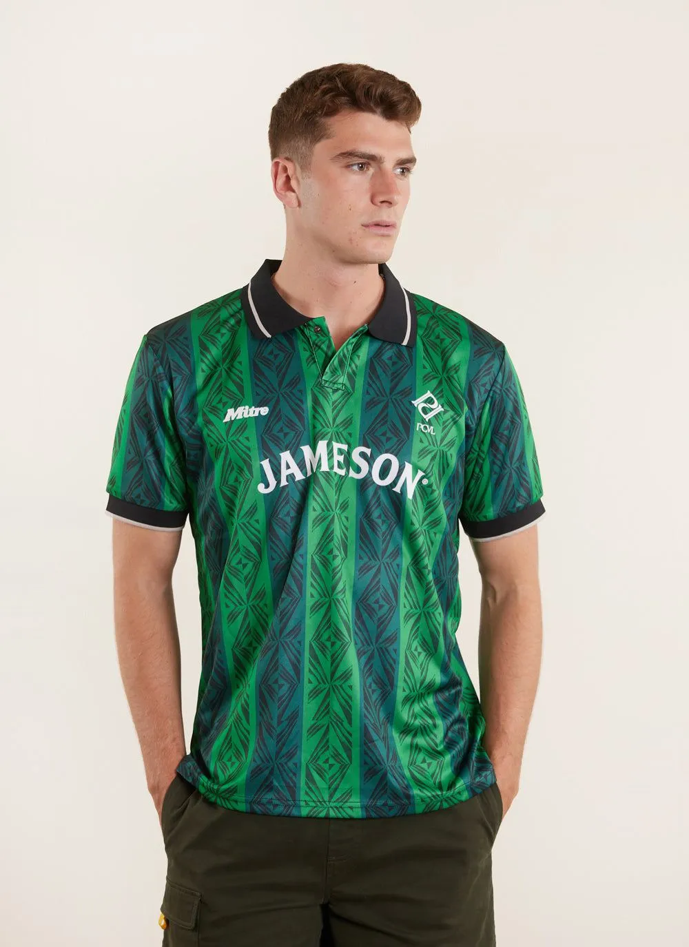 Inform Side Football Shirt | JAMESON x Percival | Green