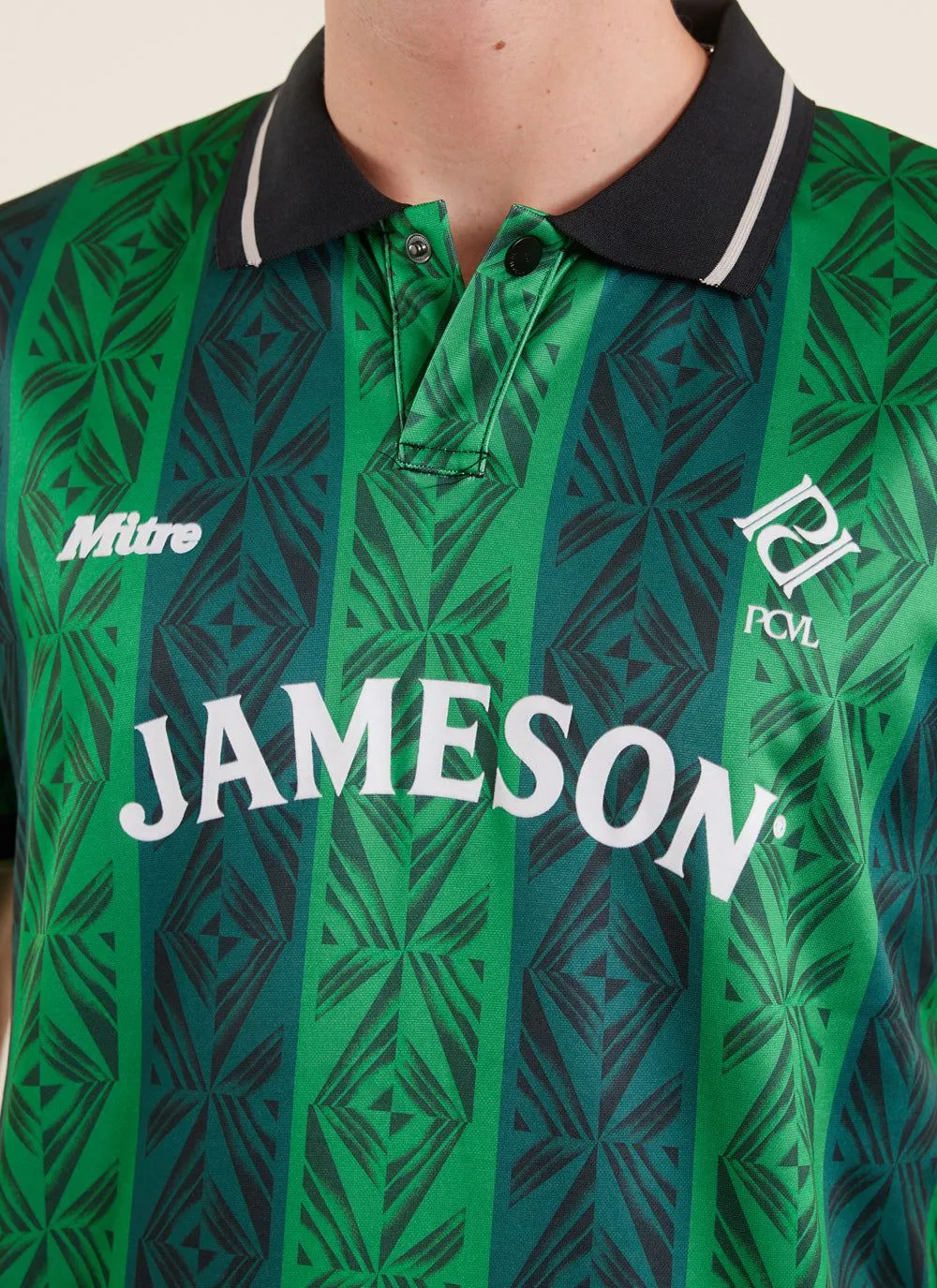 Inform Side Football Shirt | JAMESON x Percival | Green