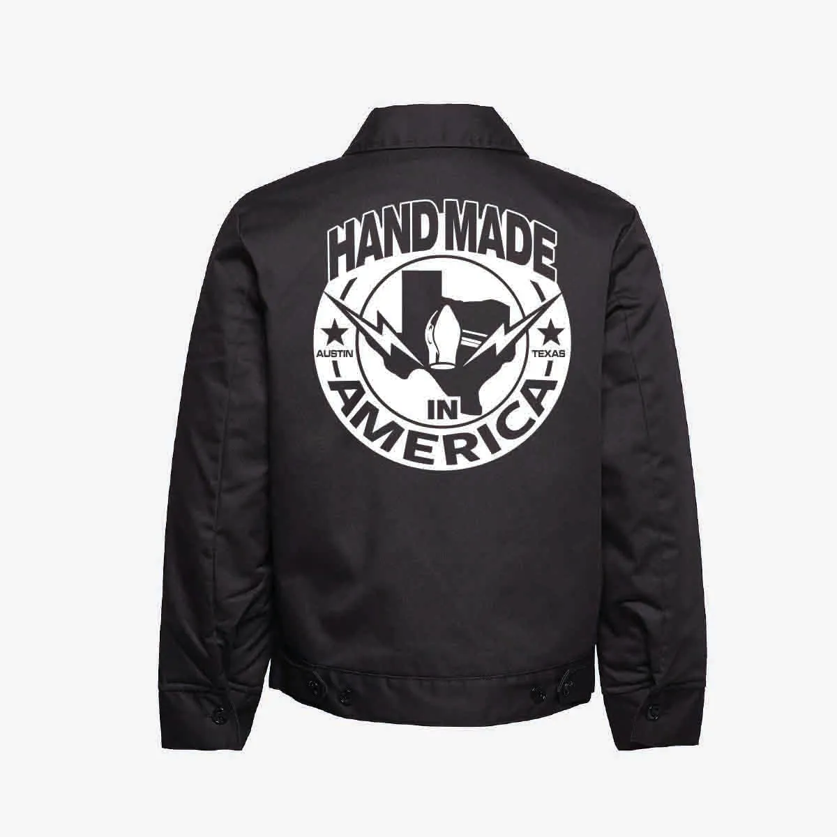 JJFU HANDMADE IN AMERICA EISENHOWER JACKET - BLACK