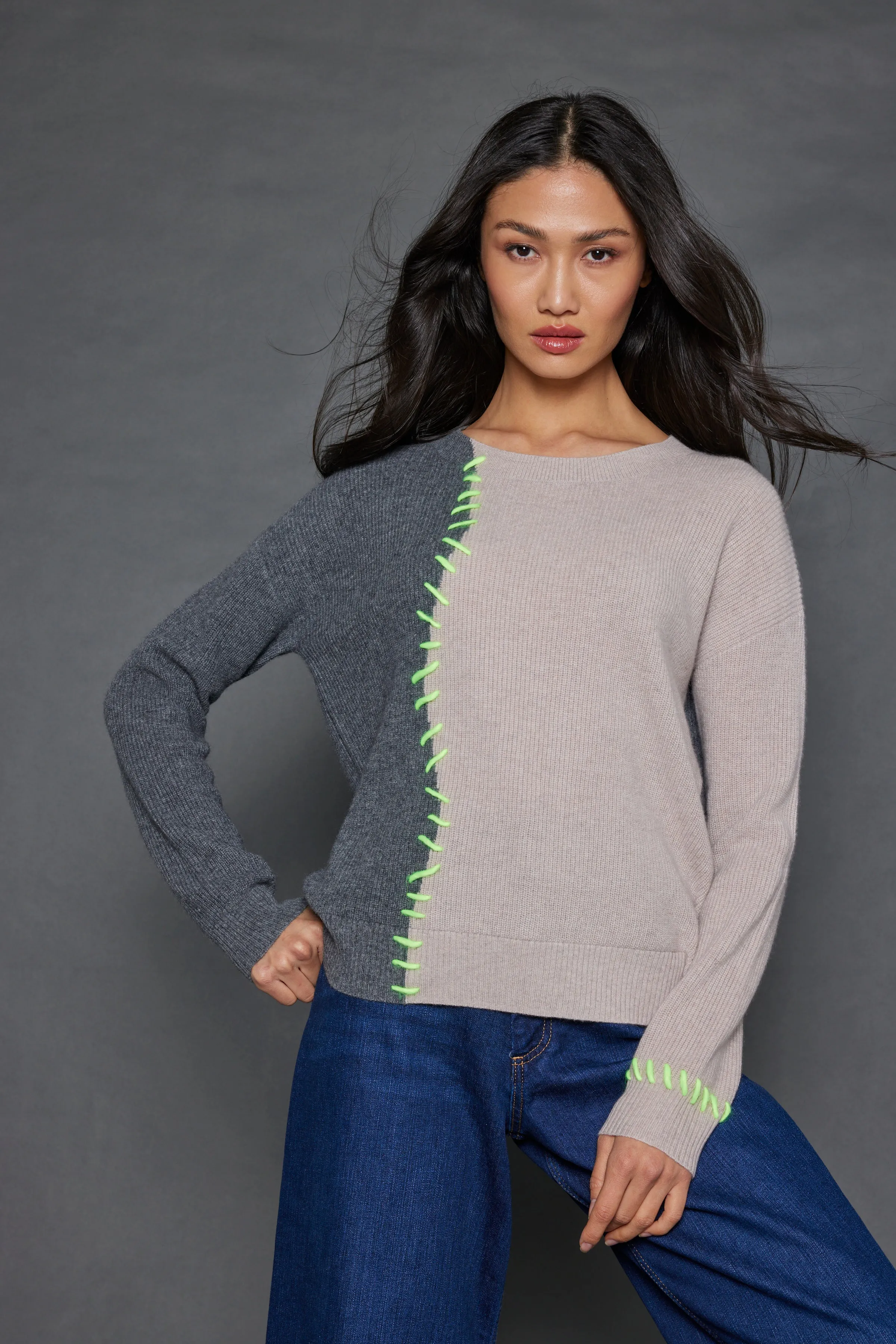 Lisa Todd Split Happens Sweater