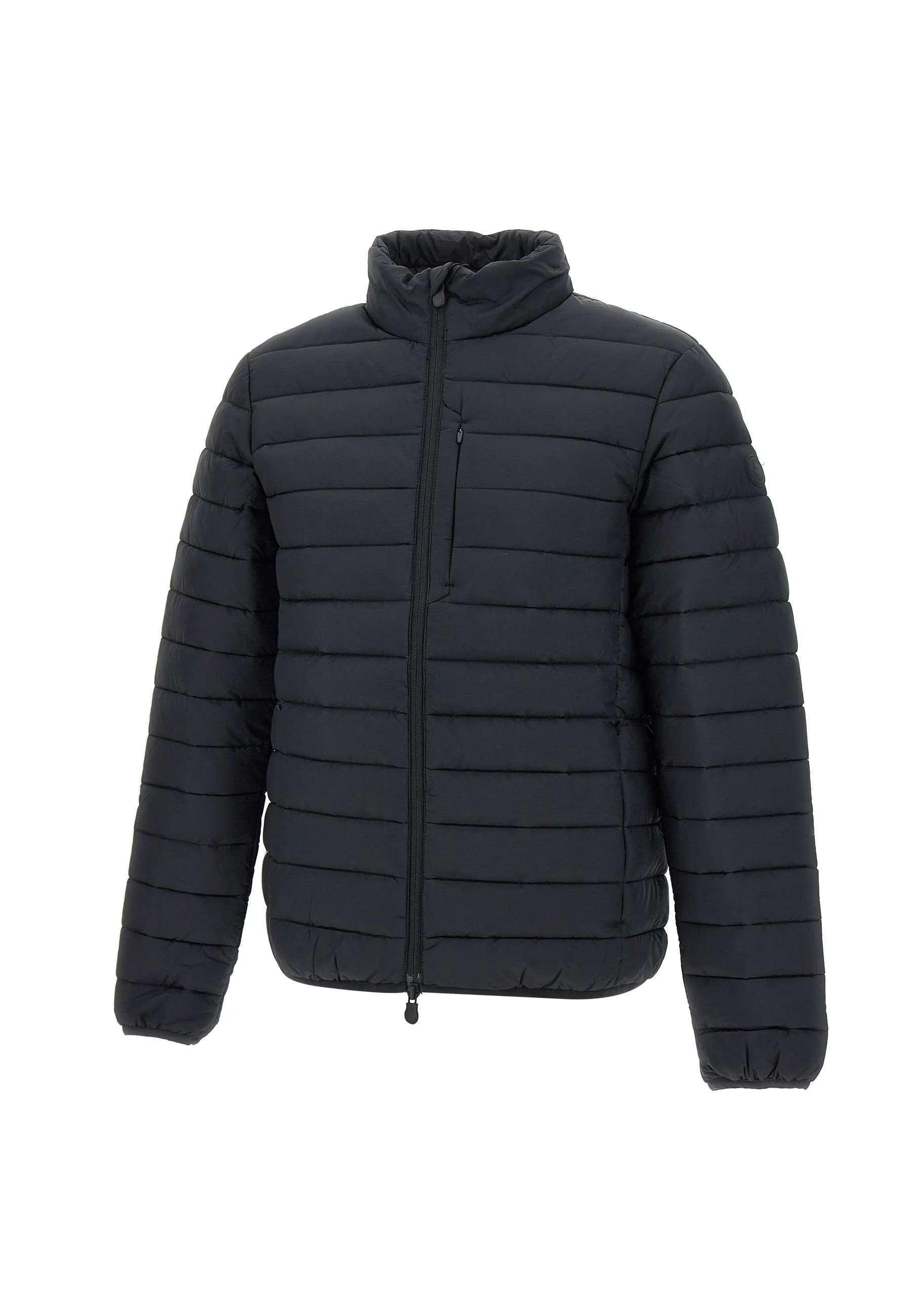 Men's Black Slim Fit Down Jacket