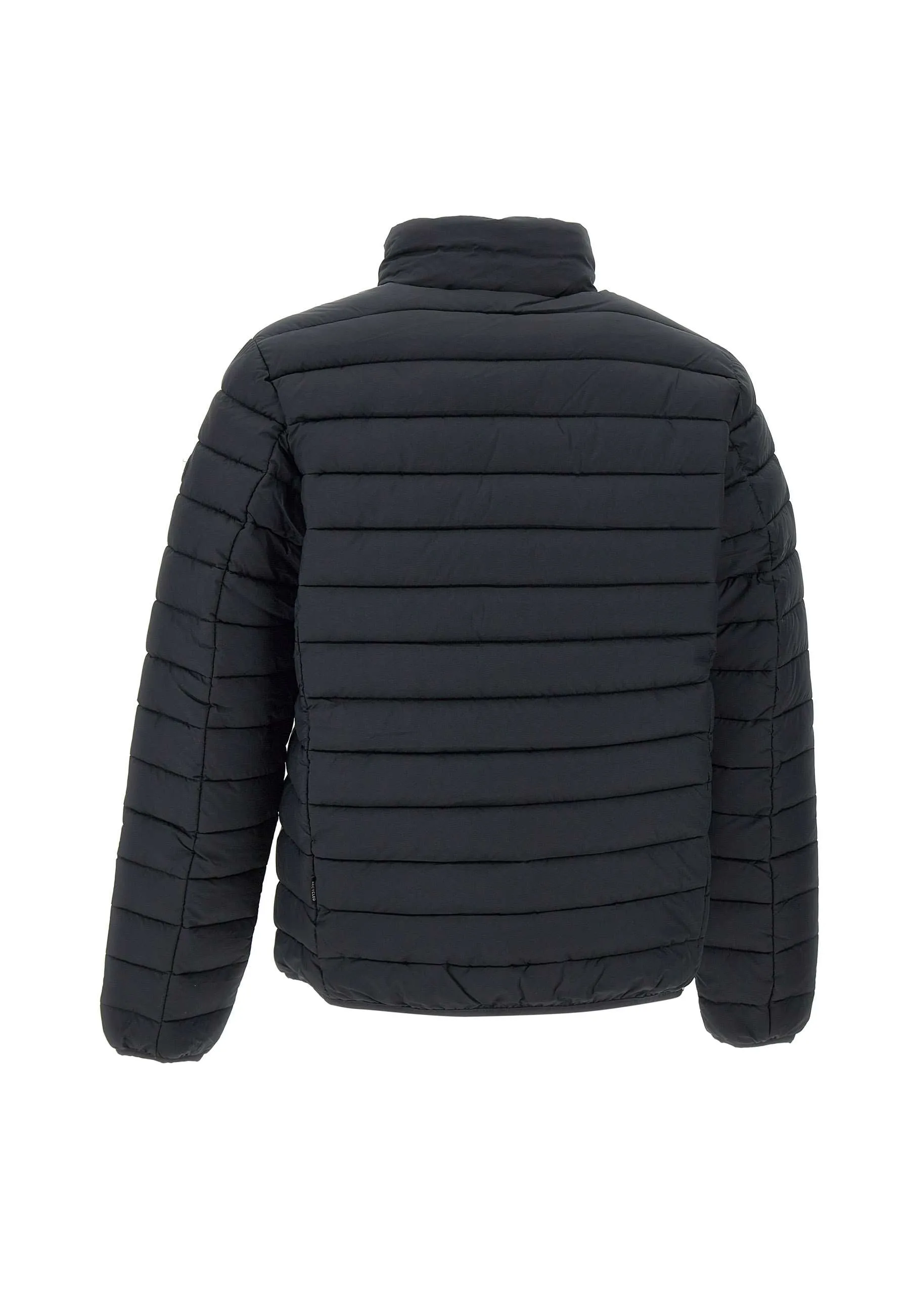 Men's Black Slim Fit Down Jacket