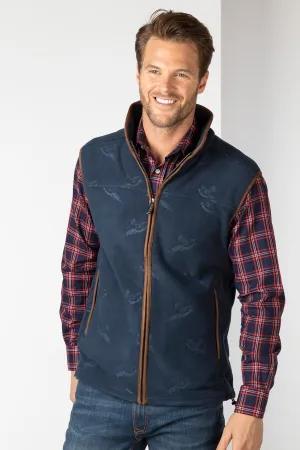 Men’s Pheasant Fleece Gilet - Haxby