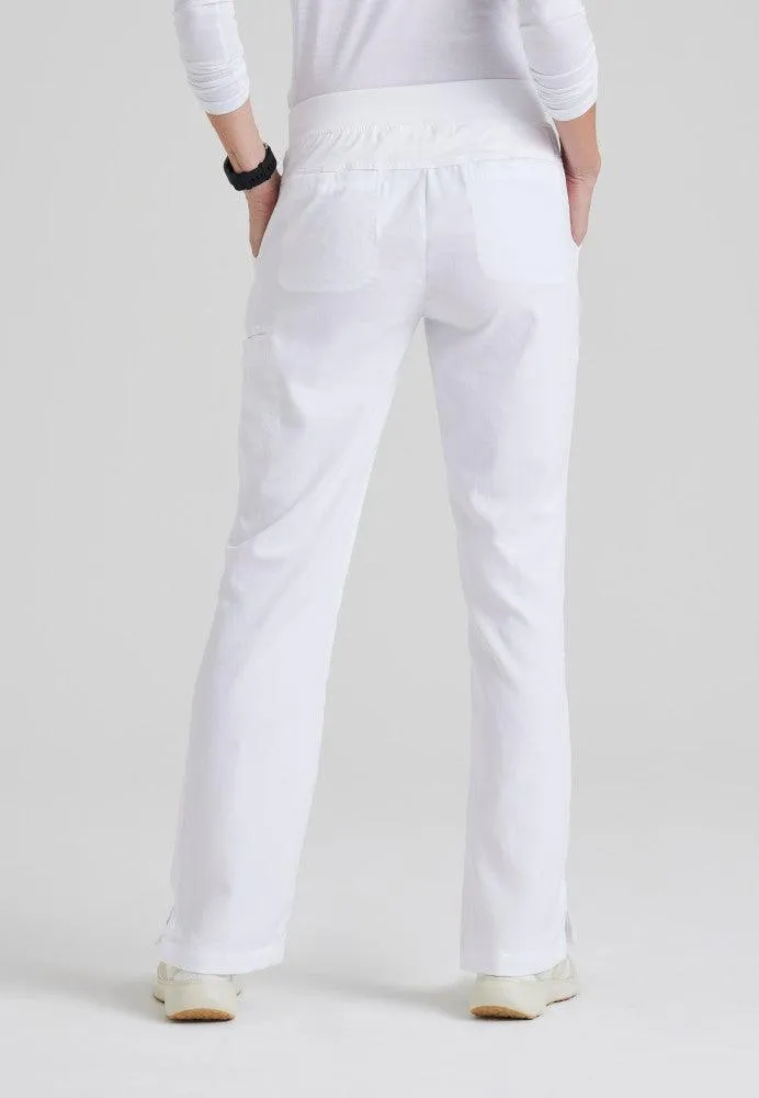 Mia 6-Pocket Mid-Rise Straight Leg Scrub Pant