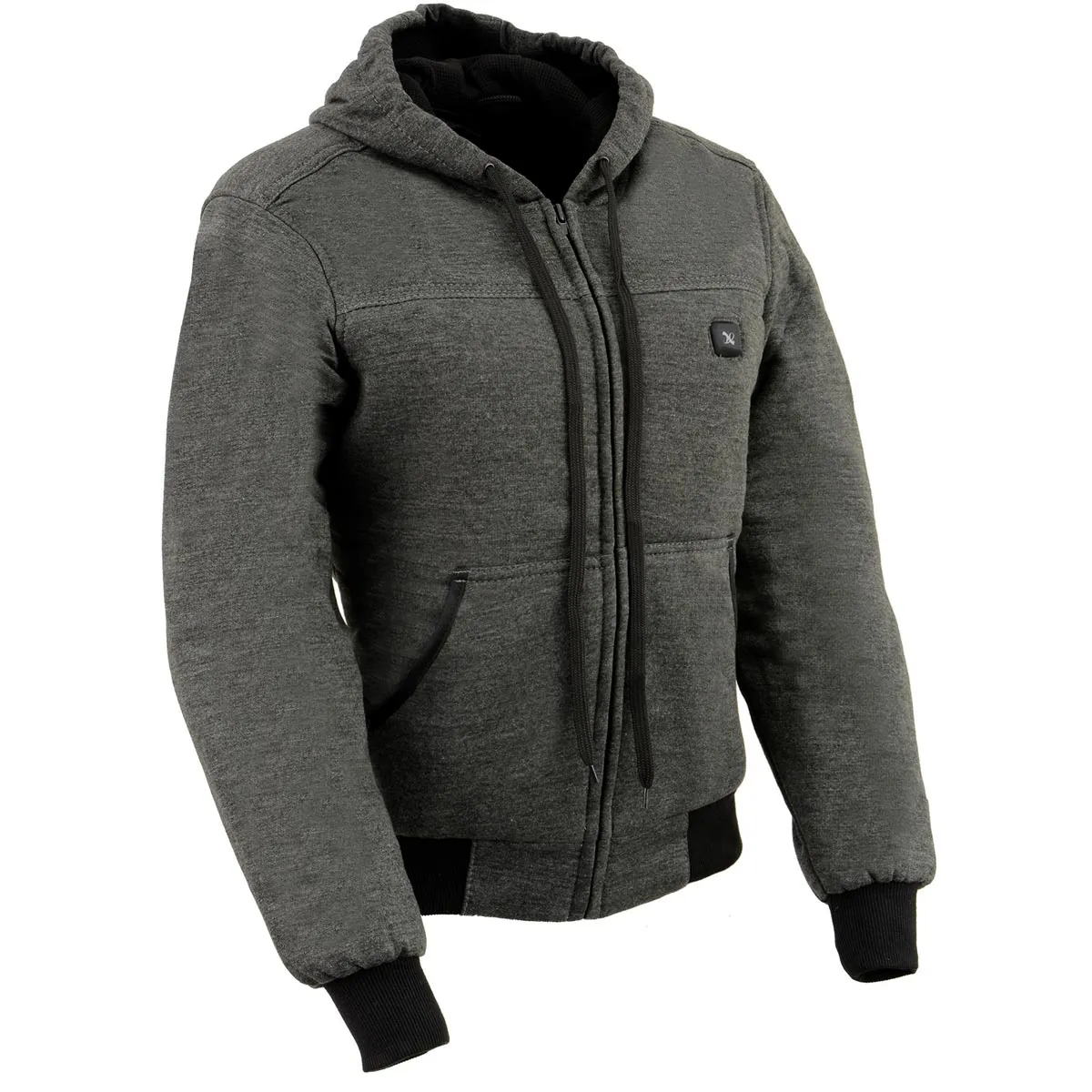 Nexgen Heat NXL2713SET Women 'Heated' Front Zipper Grey Hoodie Jacket