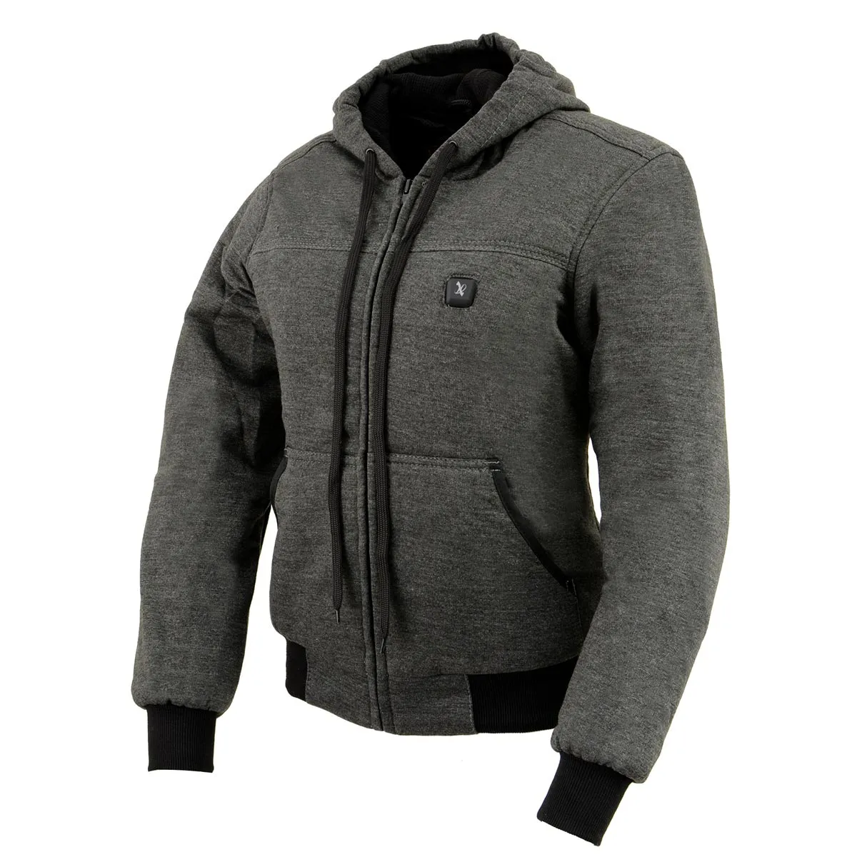 Nexgen Heat NXL2713SET Women 'Heated' Front Zipper Grey Hoodie Jacket