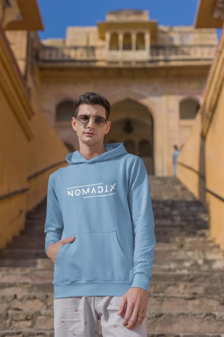 NomadiX Essence Signature Baby Blue Unisex Hoodie