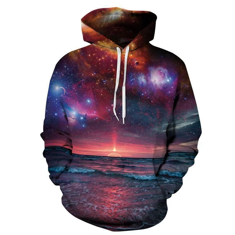 Novelty Hoodies Galaxy Sweatshirt