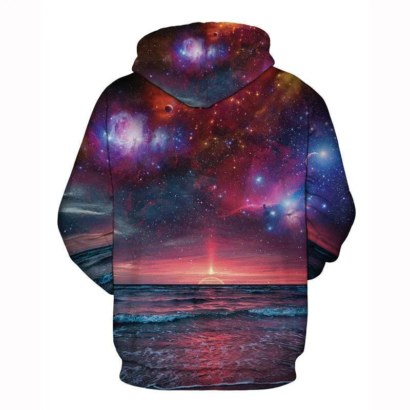 Novelty Hoodies Galaxy Sweatshirt