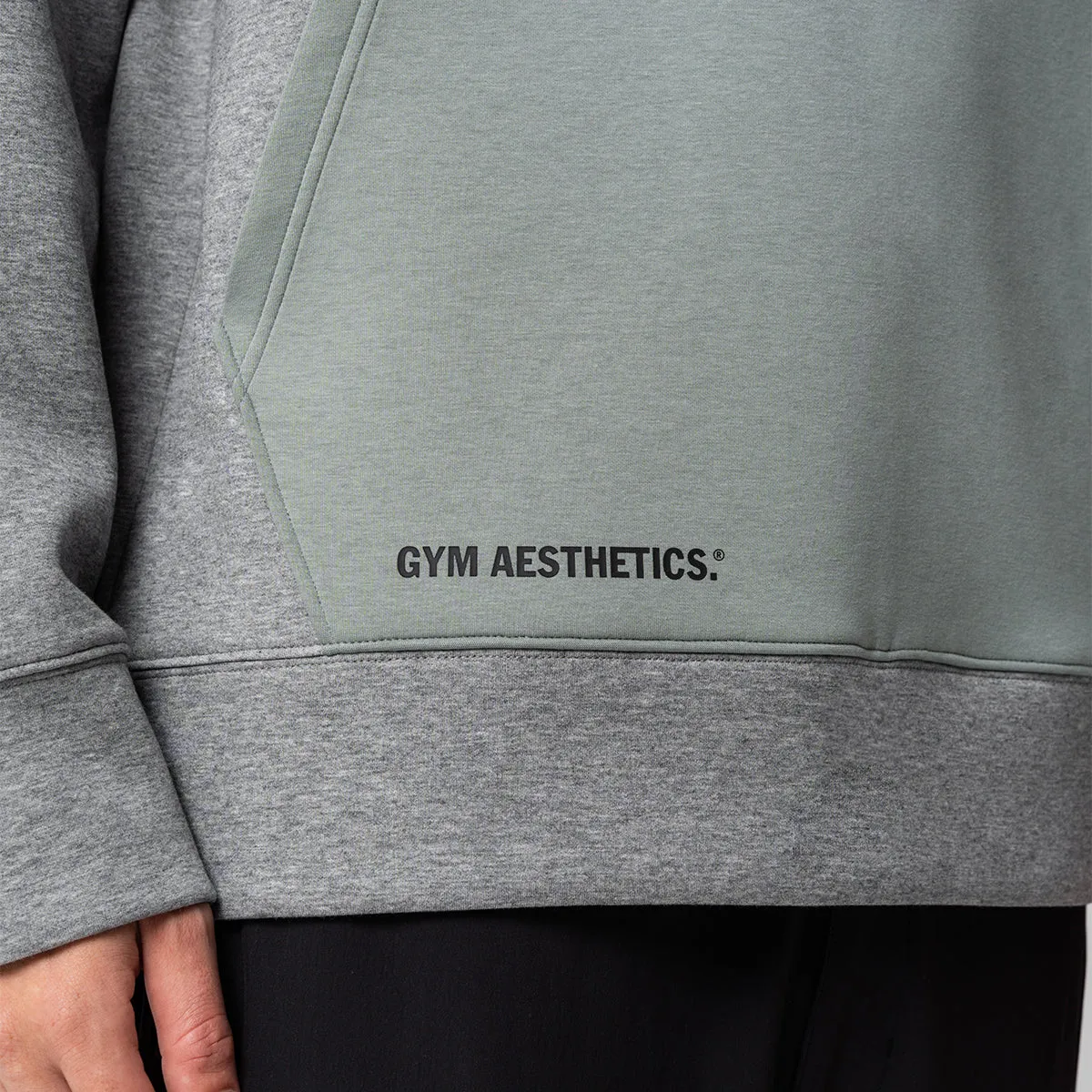 Oversize Everyday Wears Color Blocking Hoodies for Men