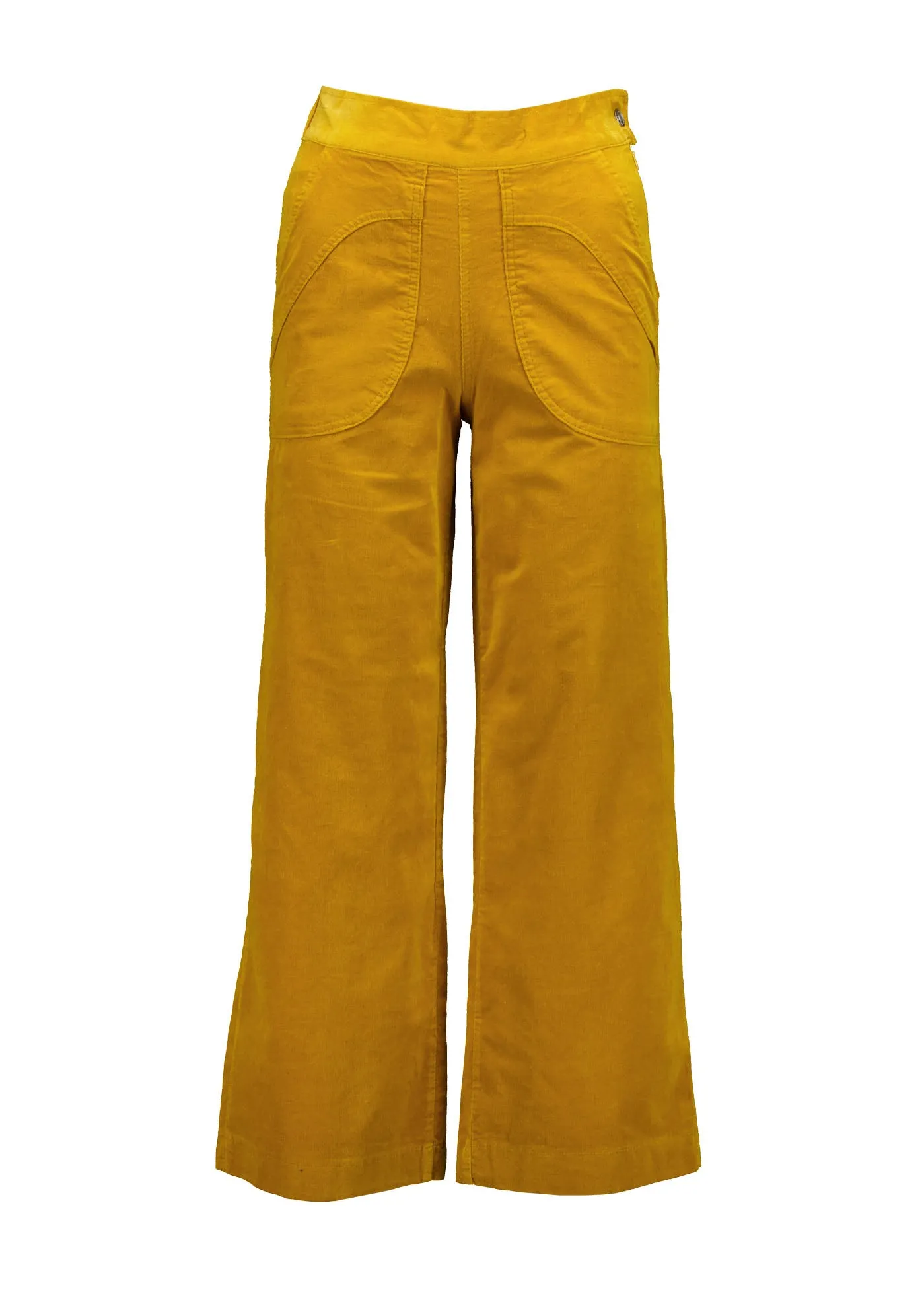 Peggy Fine Cord Pants Mustard Yellow