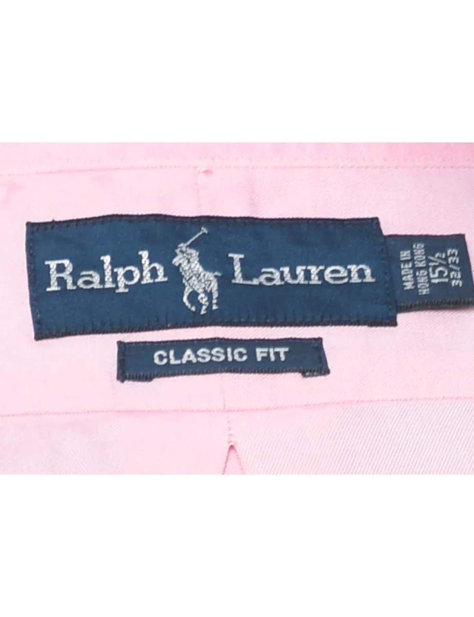 Ralph Lauren Pale Pink Classic Shirt - L