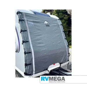 Rhino Guard Front Towing Cover - 230cm Wide Grey