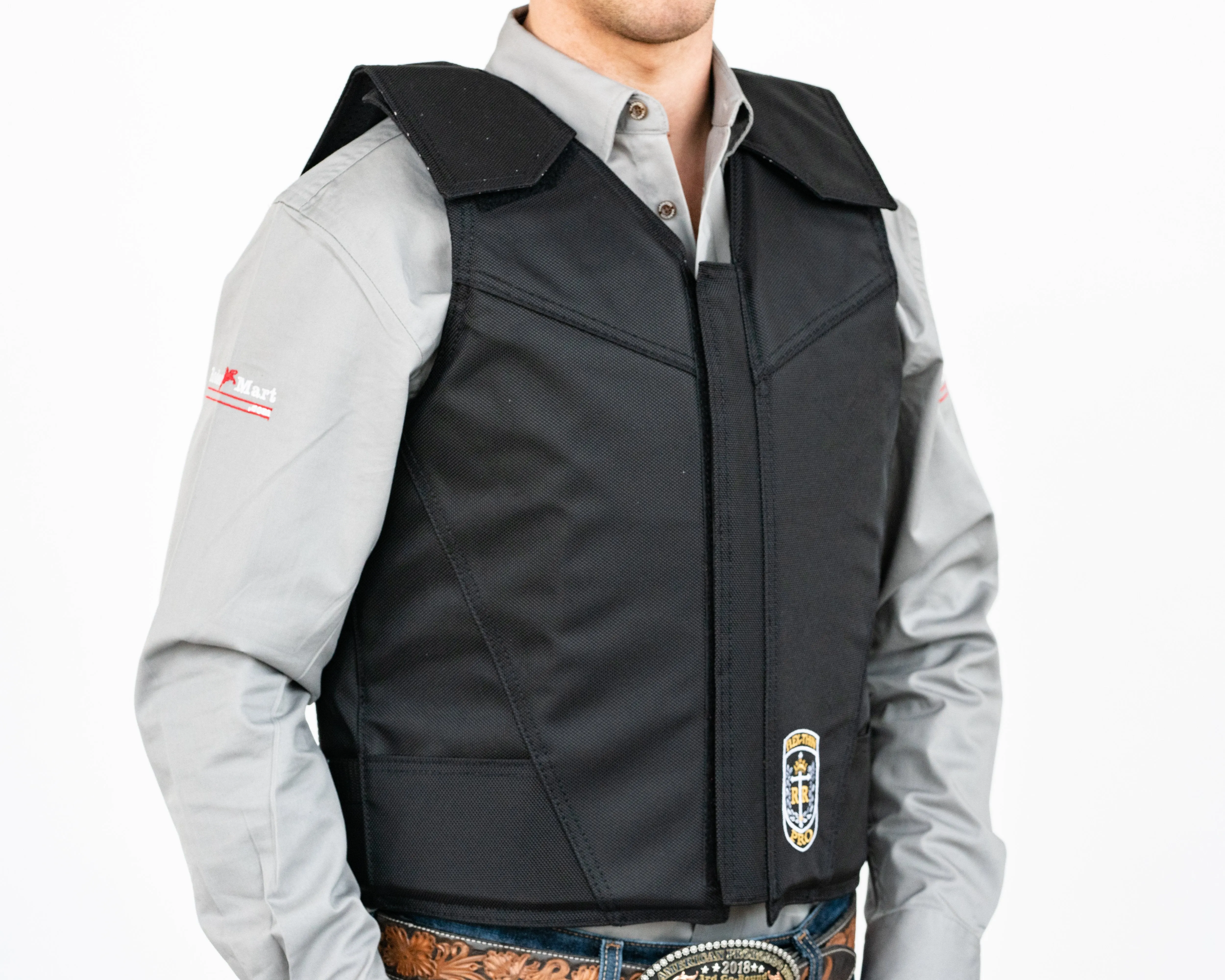 Ride Right Flex Thin Pro Hydrotuff Bull Riding Vest