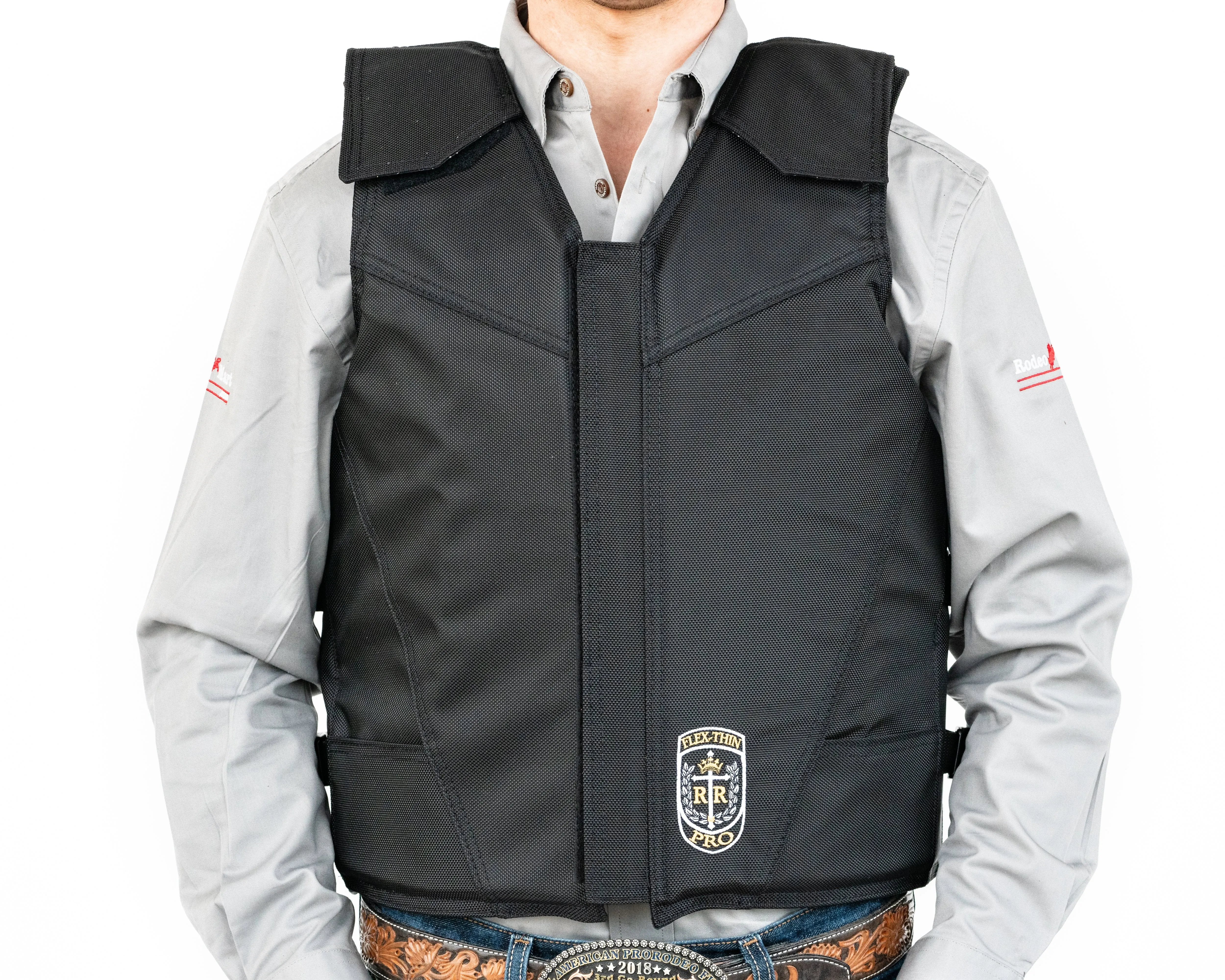 Ride Right Flex Thin Pro Hydrotuff Bull Riding Vest