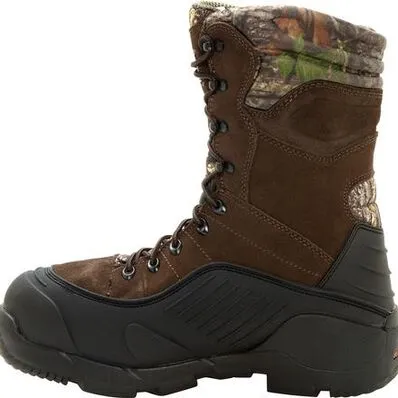 Rocky Men's Blizzard Stalker 8" Soft Toe WP 1200G Ins Boot- Mossy Oak - FQ0005452