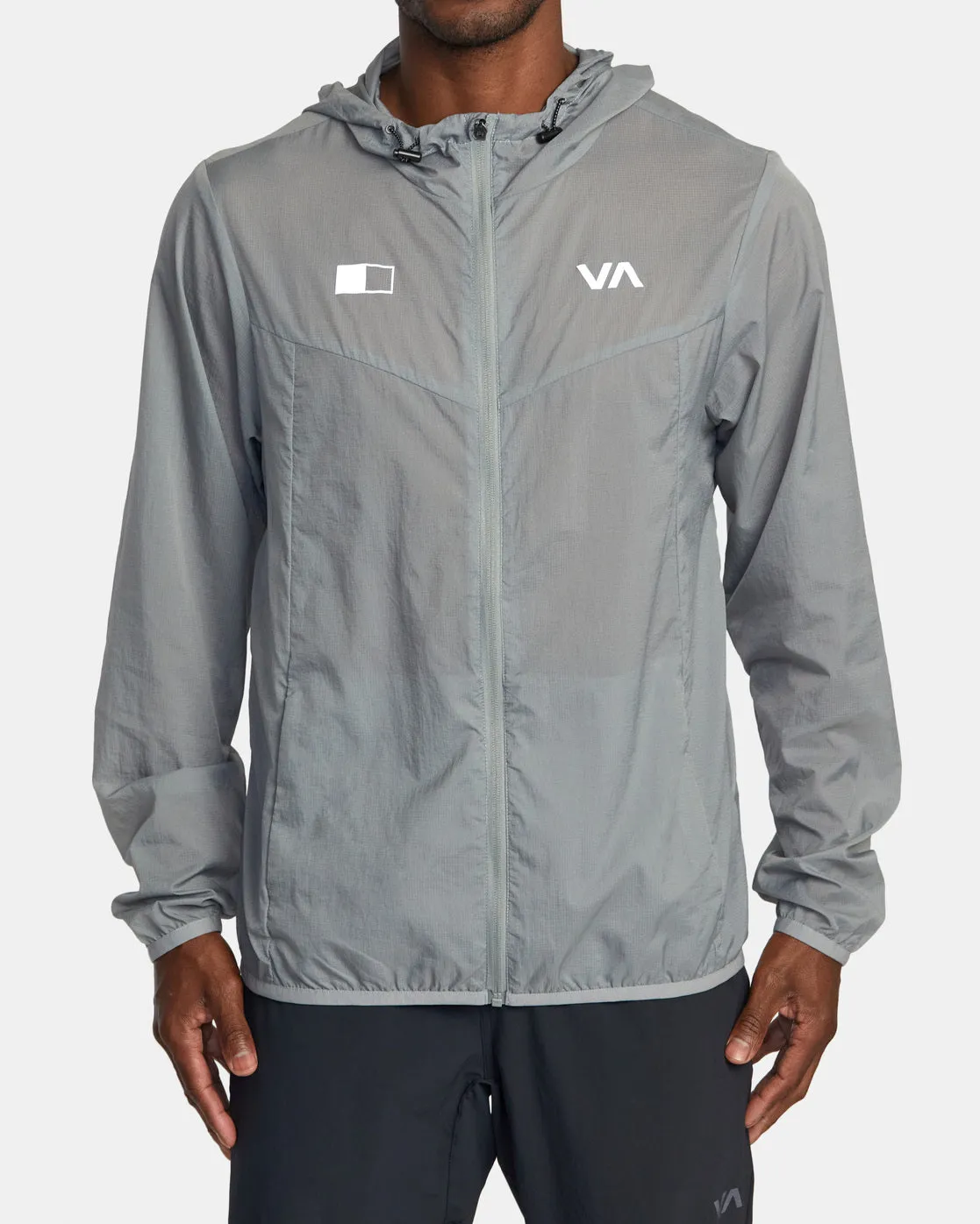 RVCA Runner Lightweight Training Jacket - Stone