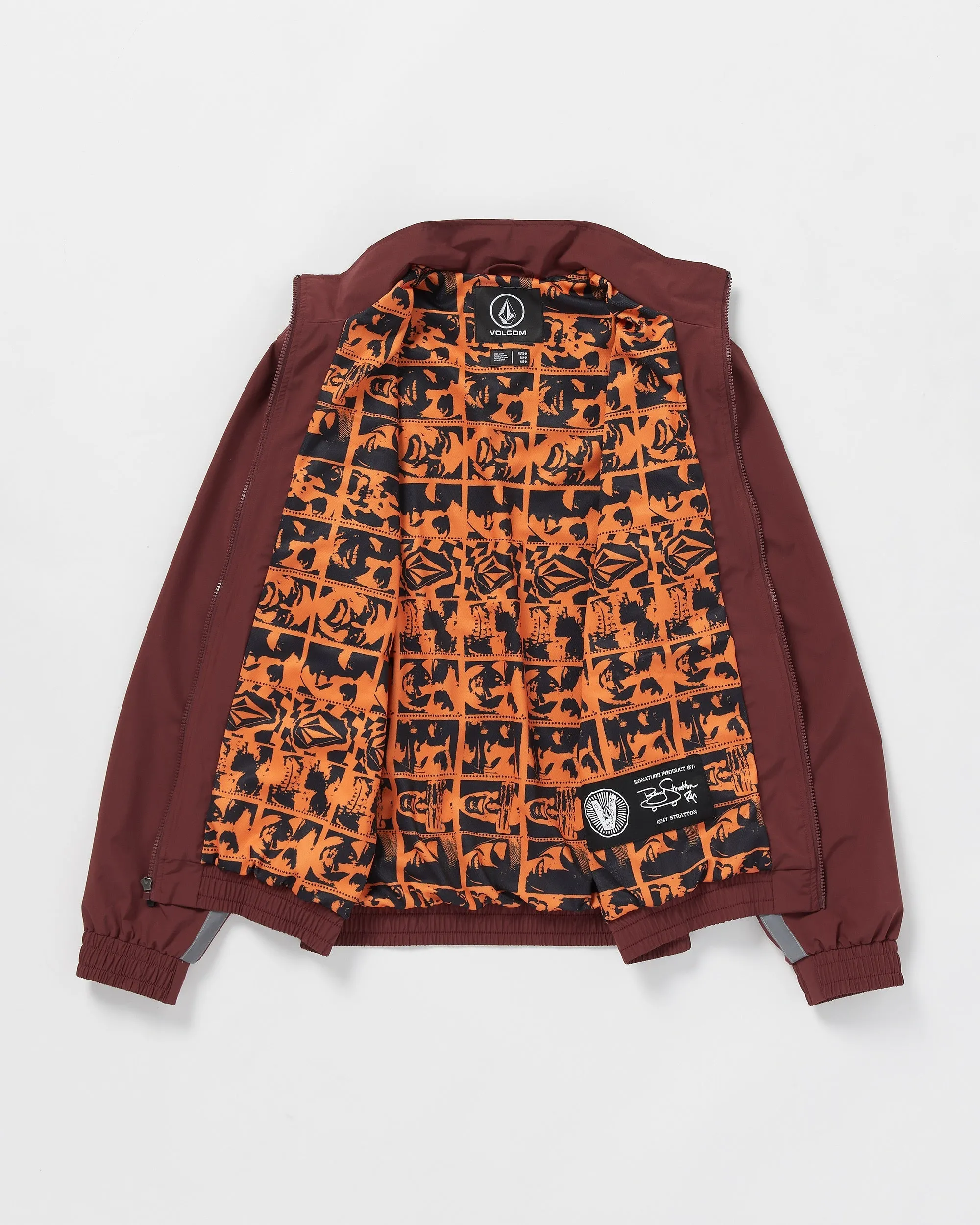 Skate Vitals Remy Stratton Track Jacket - Merlot