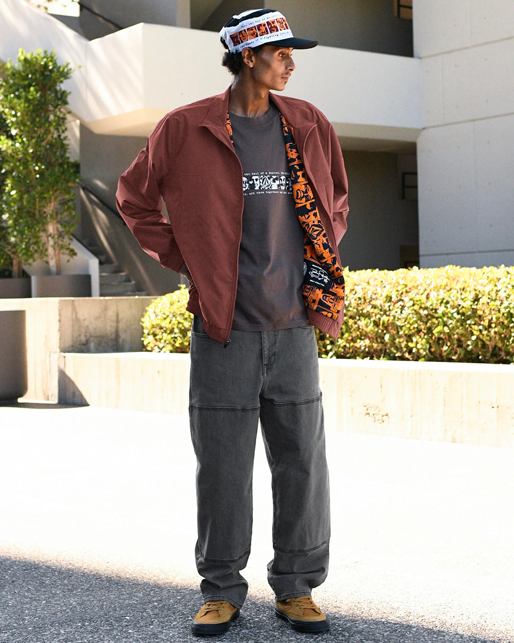 Skate Vitals Remy Stratton Track Jacket - Merlot