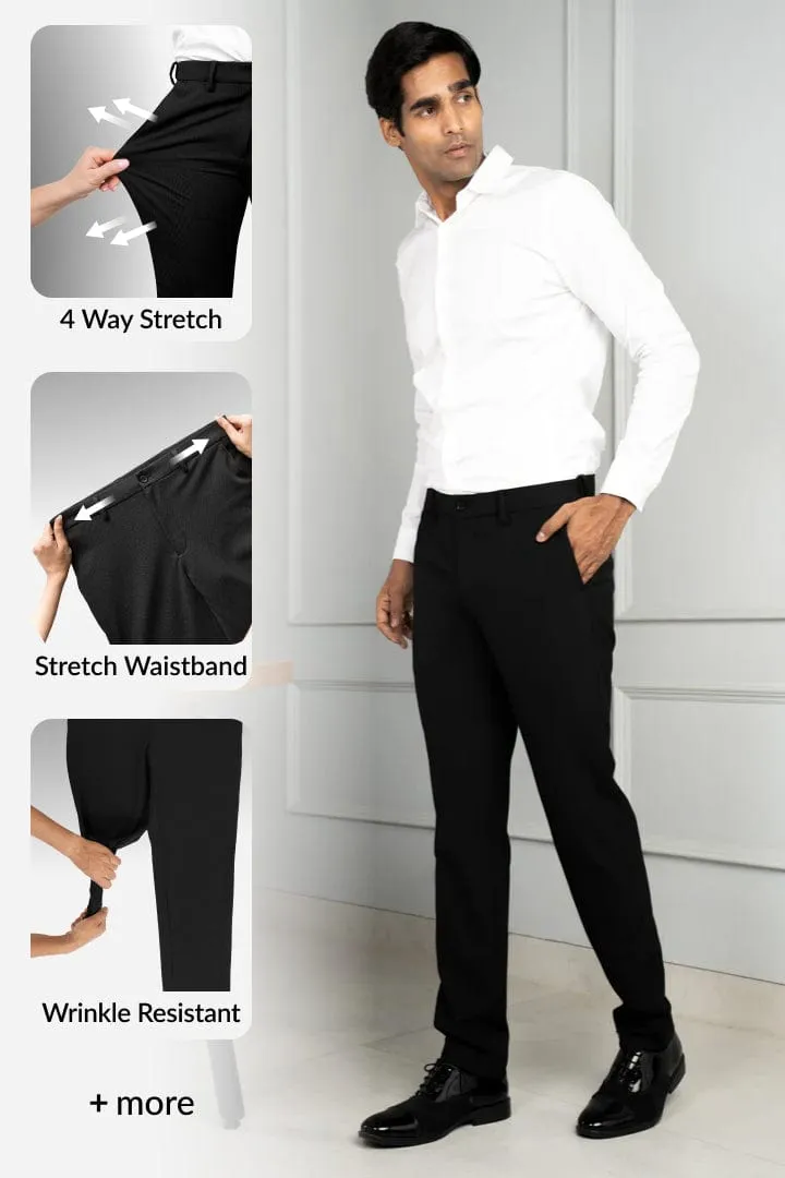 SleekFlex™️ Formal Trouser Pants (Buy 1 Get 1 Free)