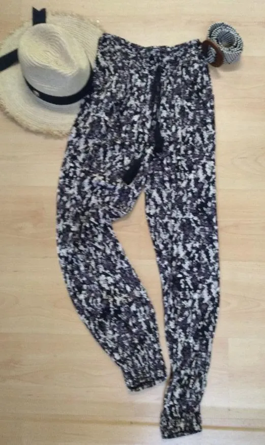 The Classic Beach Pants Animal Print F057