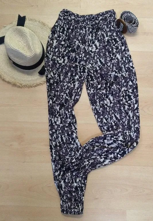 The Classic Beach Pants Animal Print F057