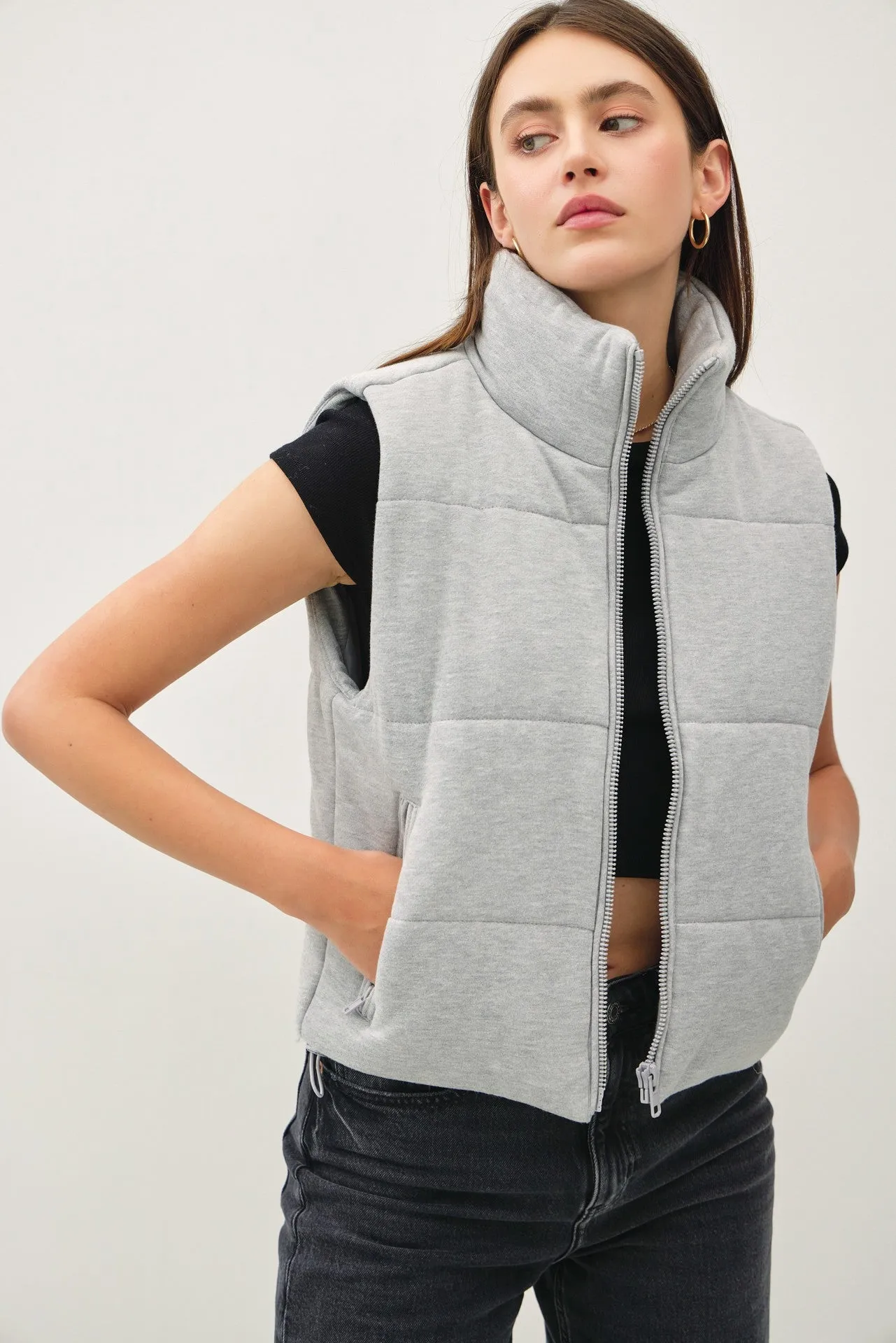 The Essential Fall Puffer Vest - Final Sale