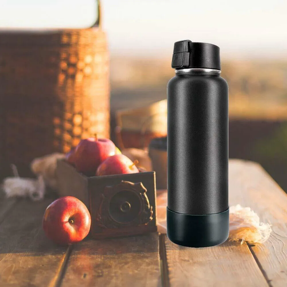 US 3Pc Protective Silicone Bottle Boot/Sleeve Hydro Flask Anti-Slip Bottom Cover