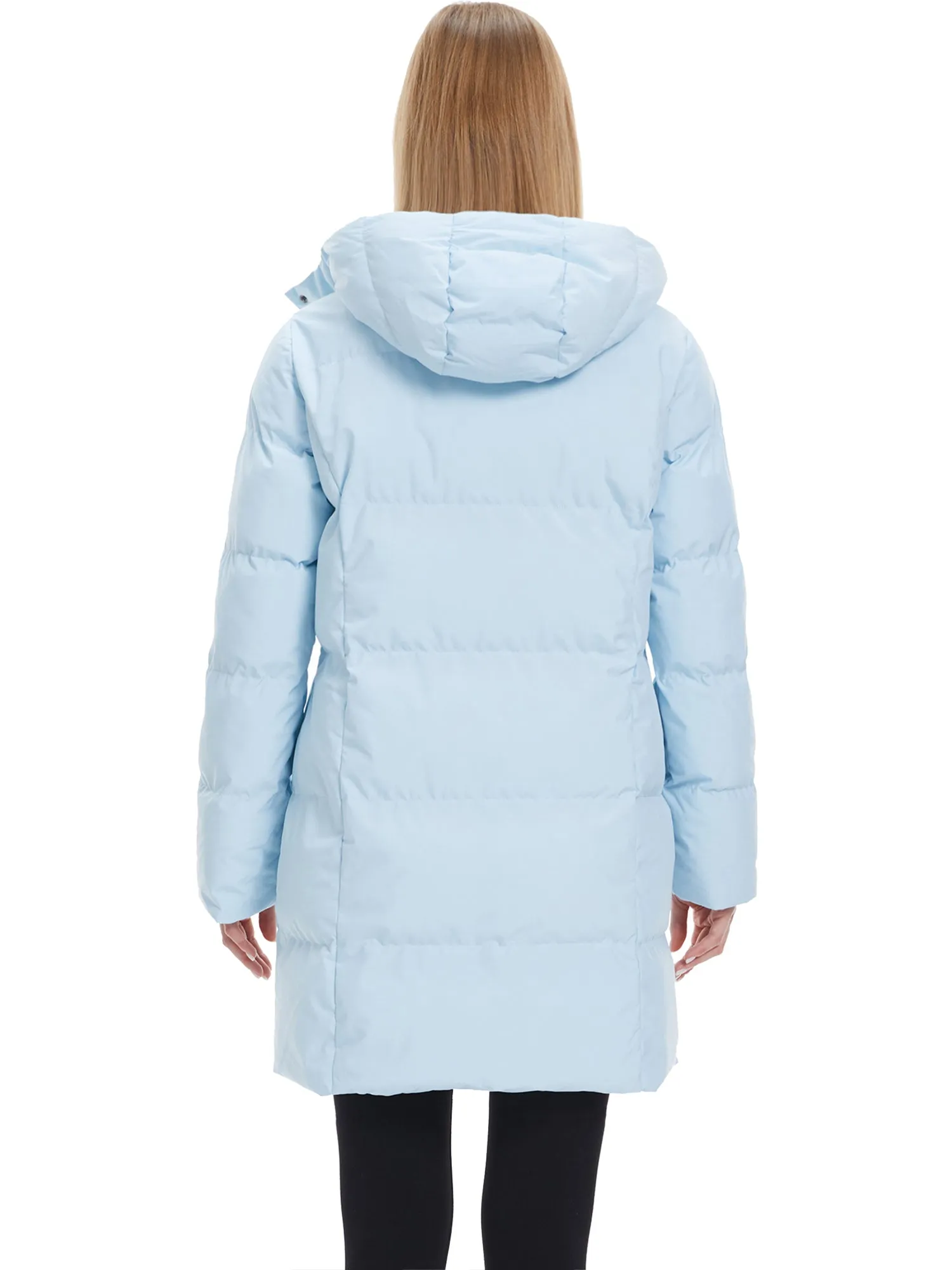 Wantdo Women's Hooded Puffer Jacket Warm Winter Coat Quilted Winter Outerwear